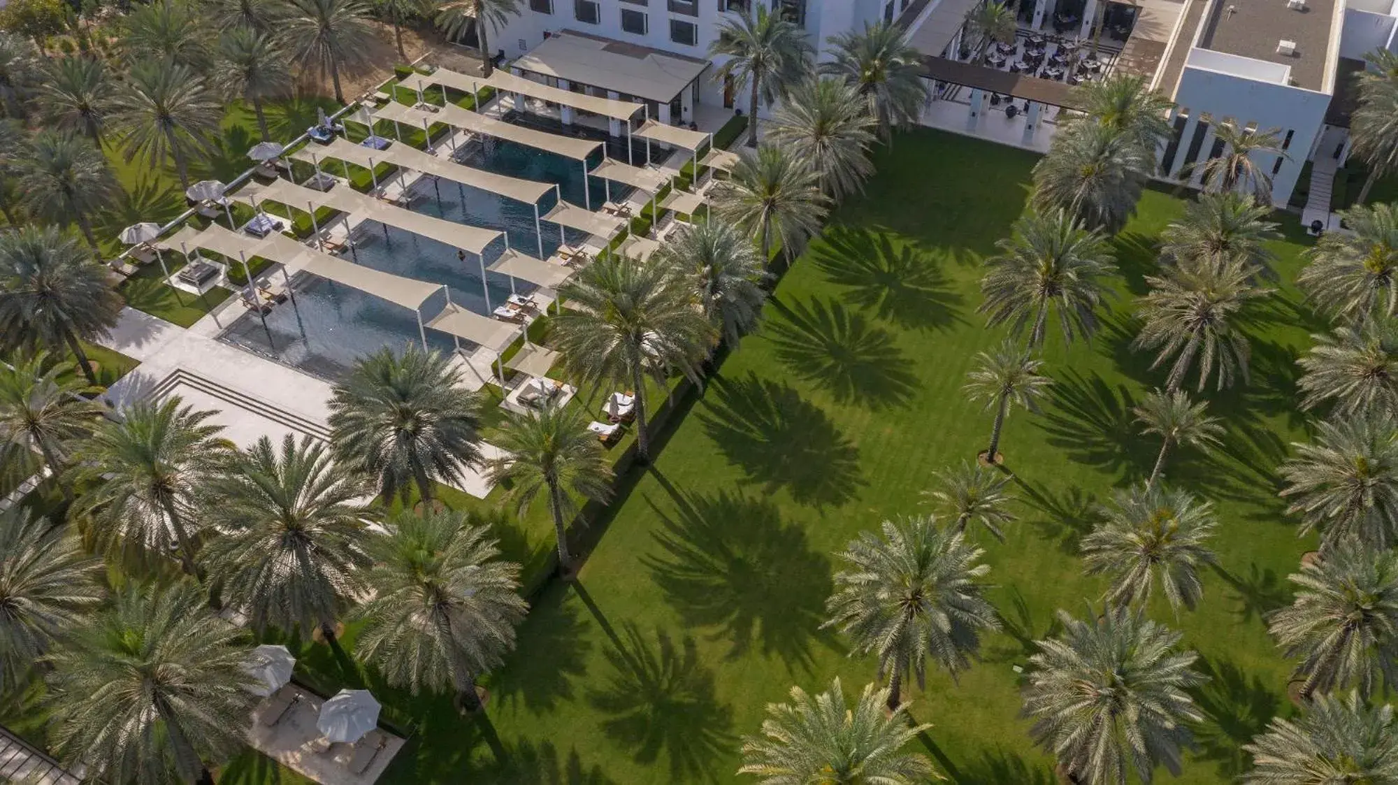 Bird's eye view in The Chedi Muscat Bird's eye view in The Chedi Muscat