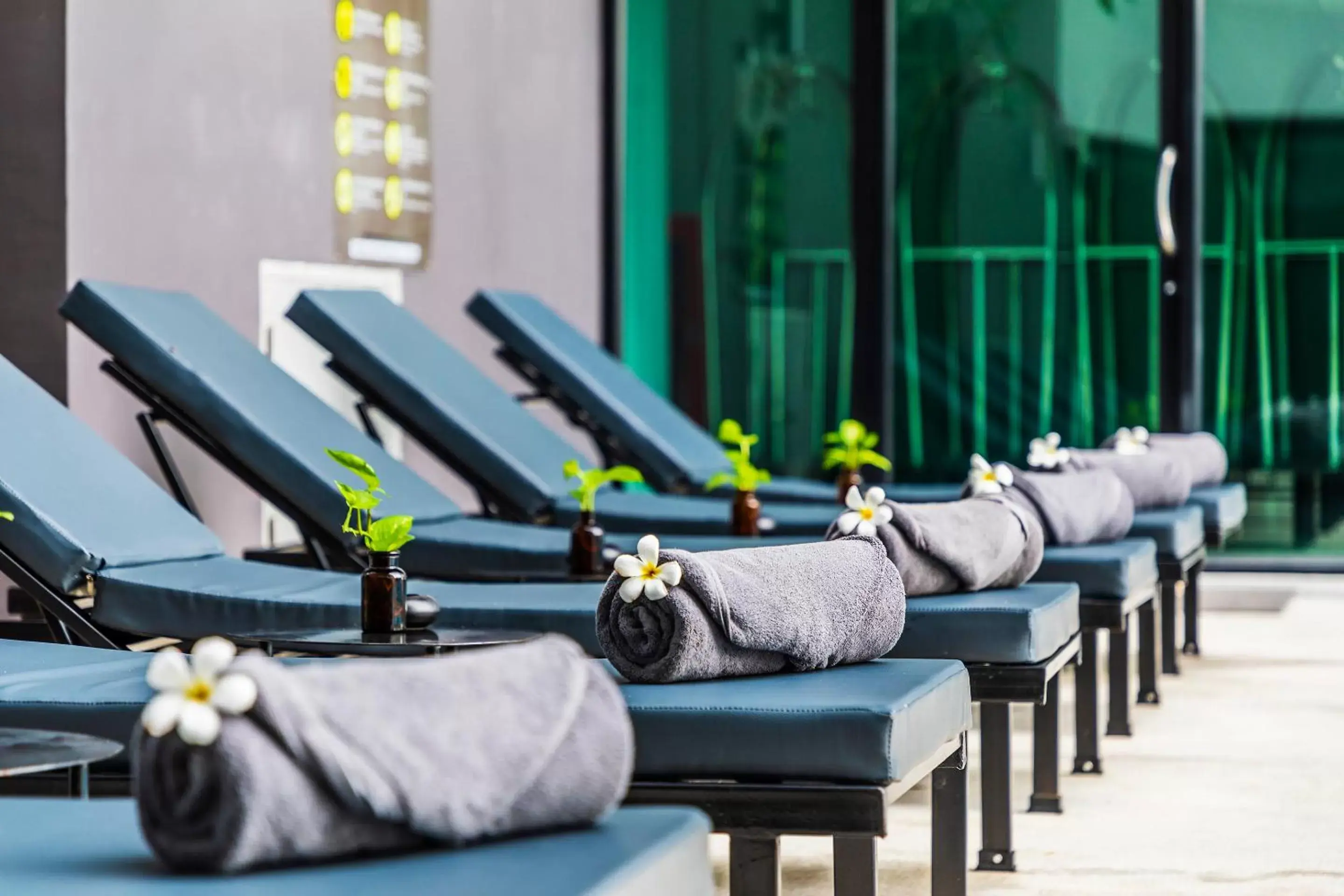 Swimming pool in The Rizin Swimming pool in The Rizin
