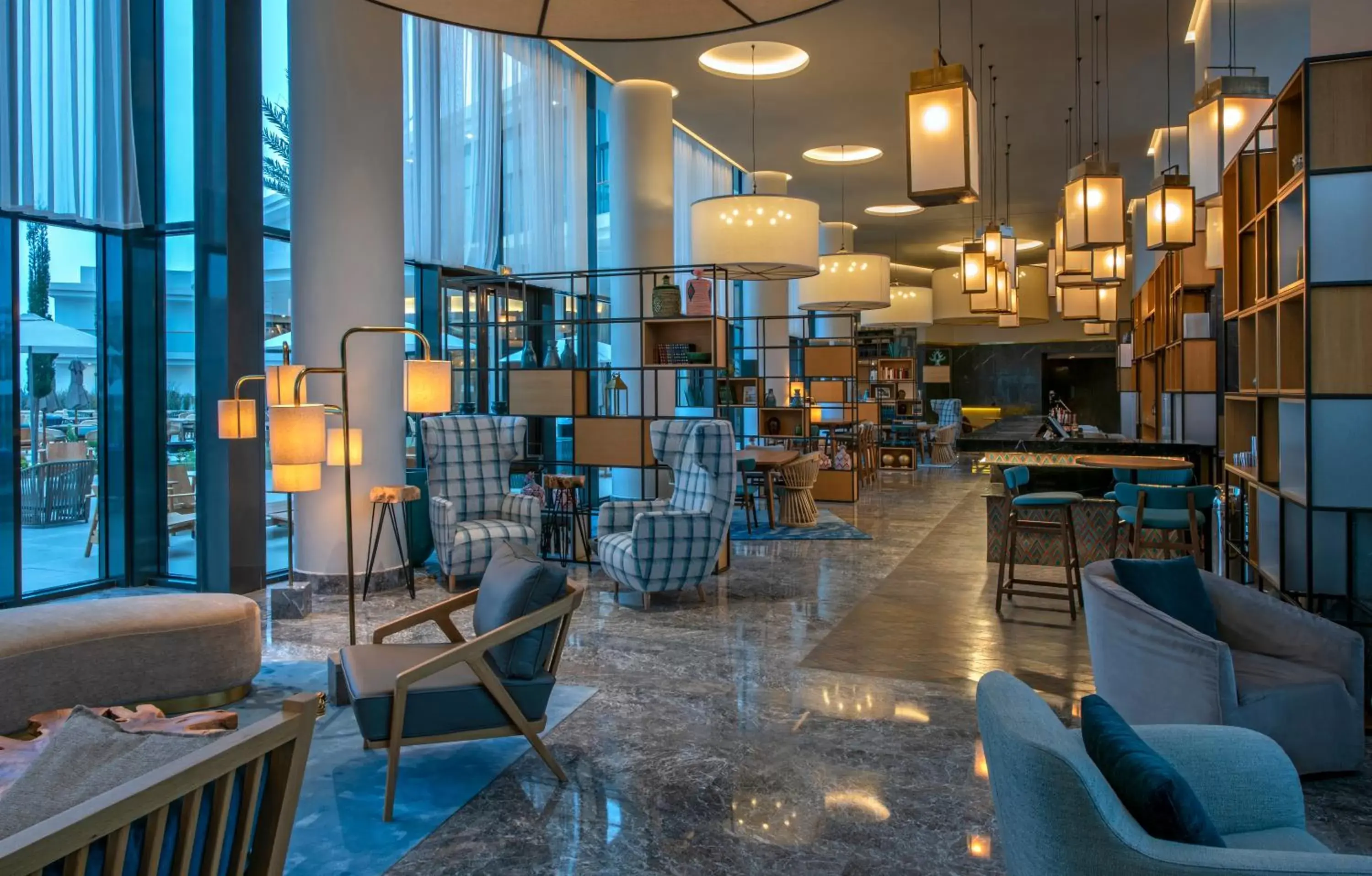 Lobby or reception, Lounge/Bar in Hyatt Regency Taghazout