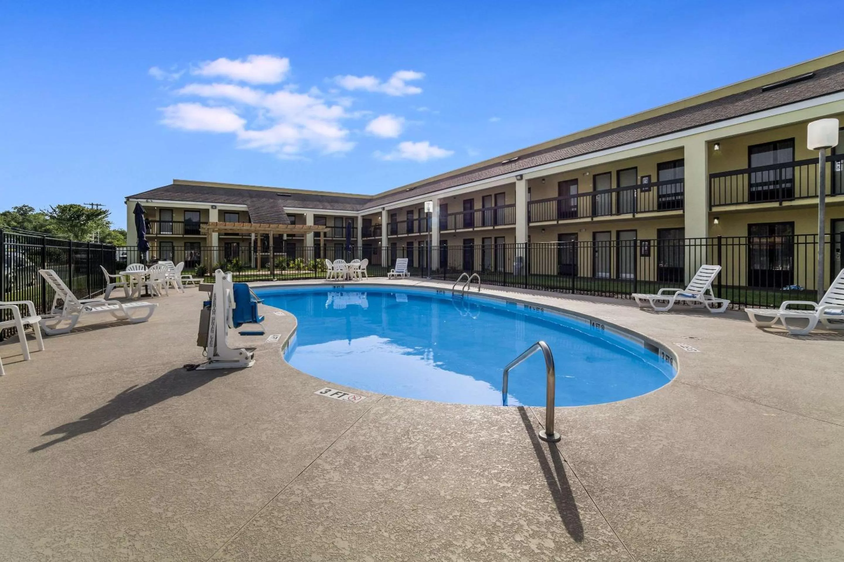 On site in Quality Inn Coliseum