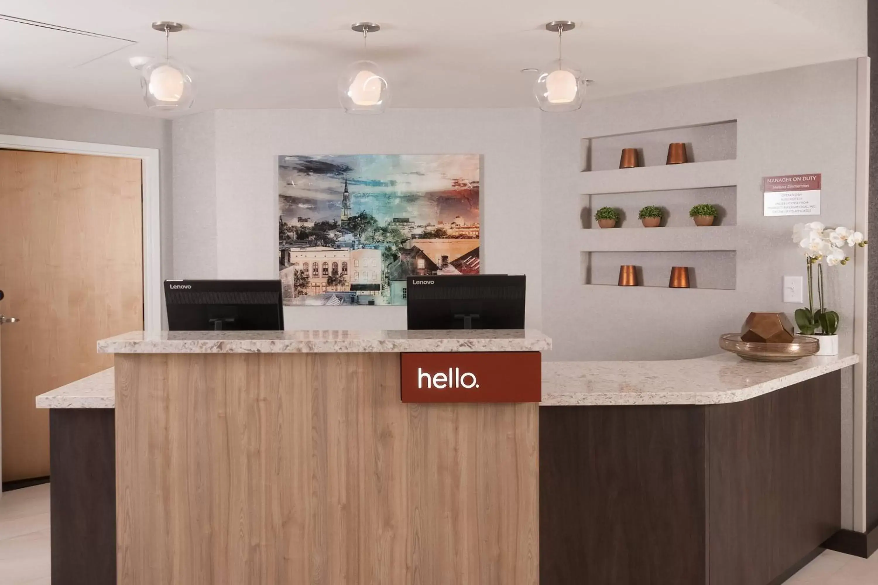 Lobby or reception, Lobby/Reception in TownePlace Suites by Marriott Charleston Airport/Convention Center