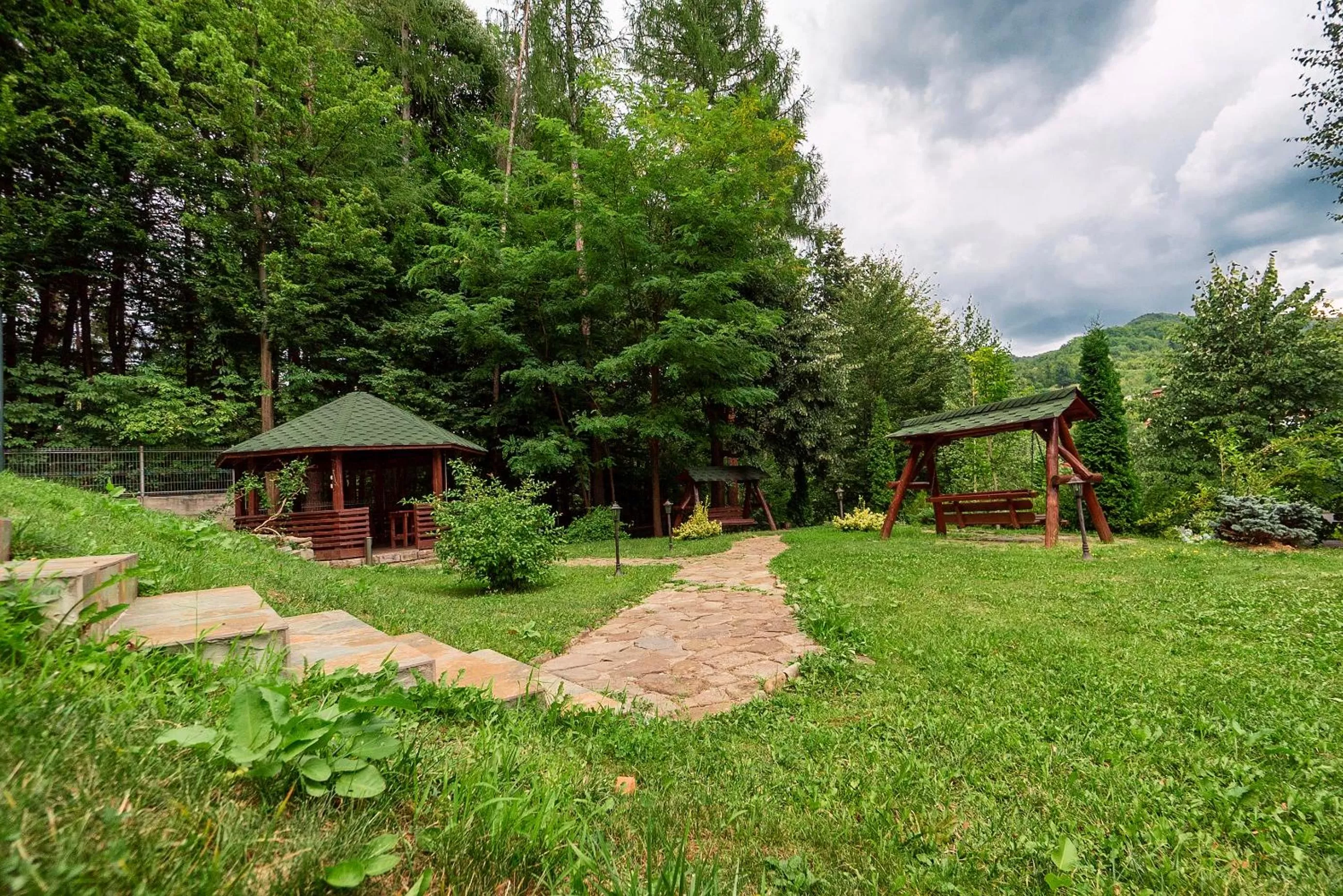 Garden in Hotel TISA
