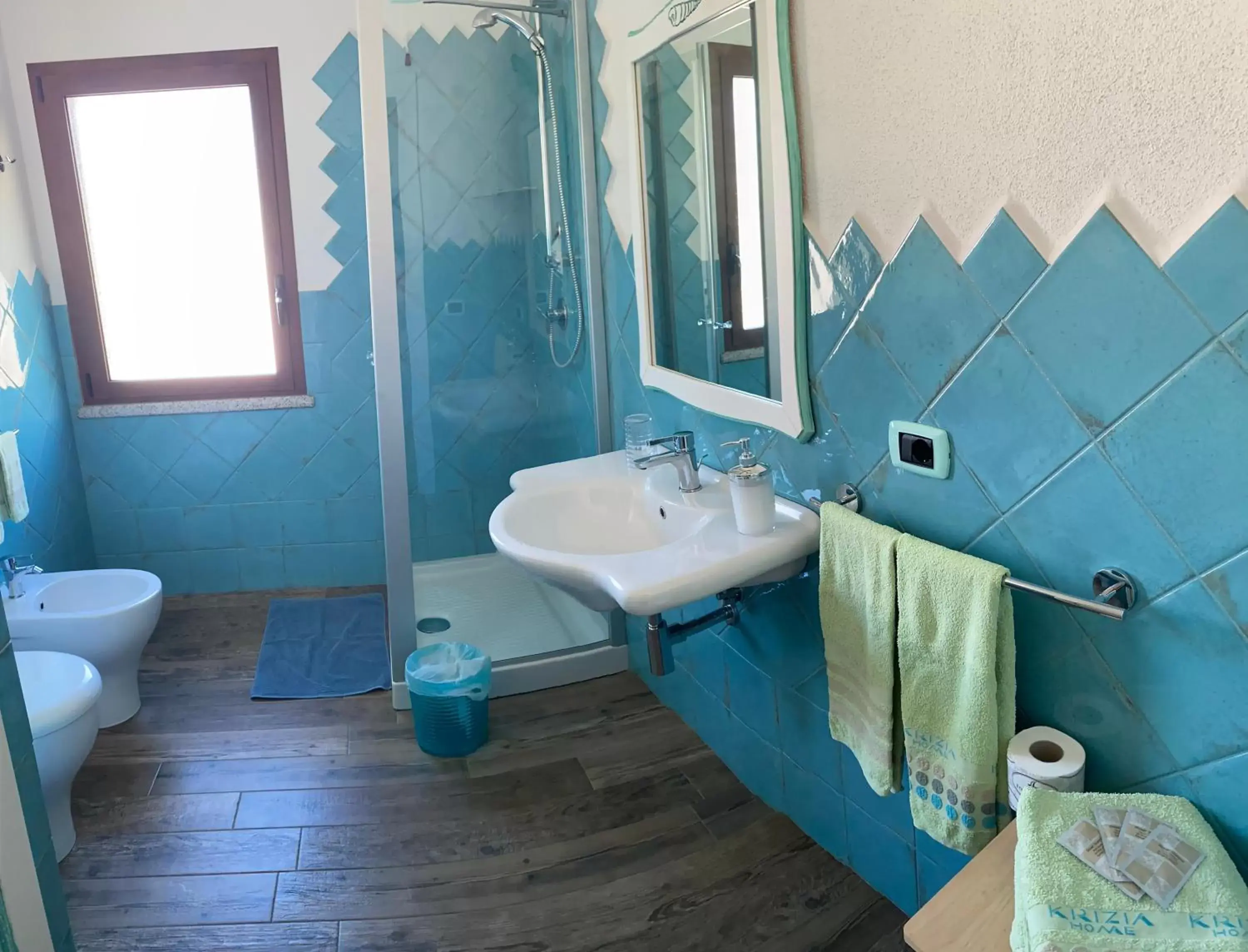 Bathroom in B&B da Miranna