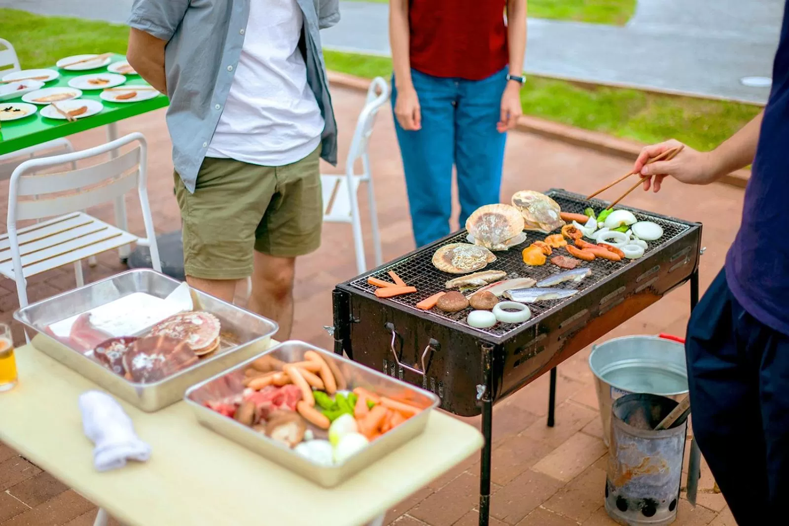BBQ facilities in Hotel El faro