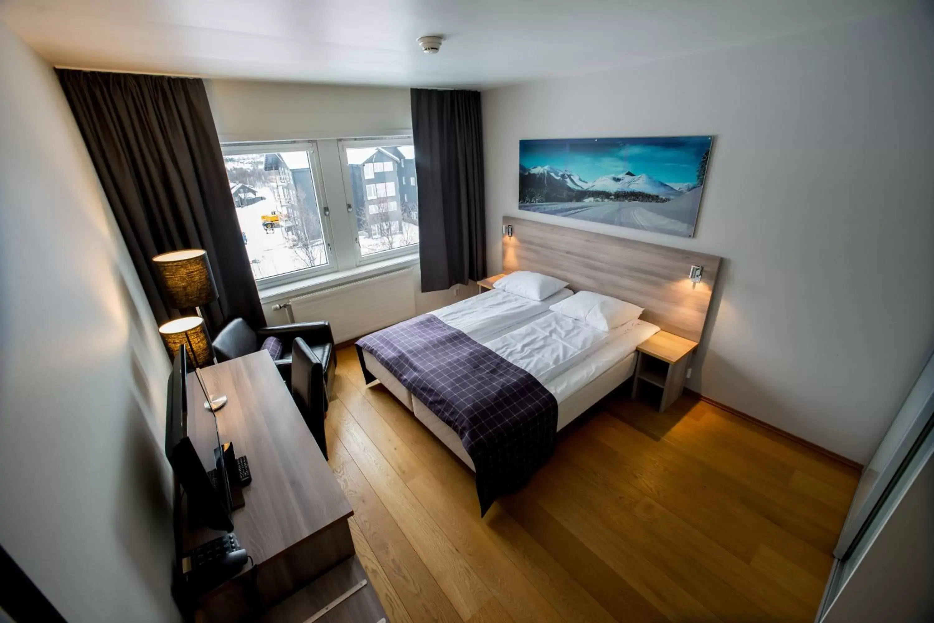 Bedroom in Geilo Hotel