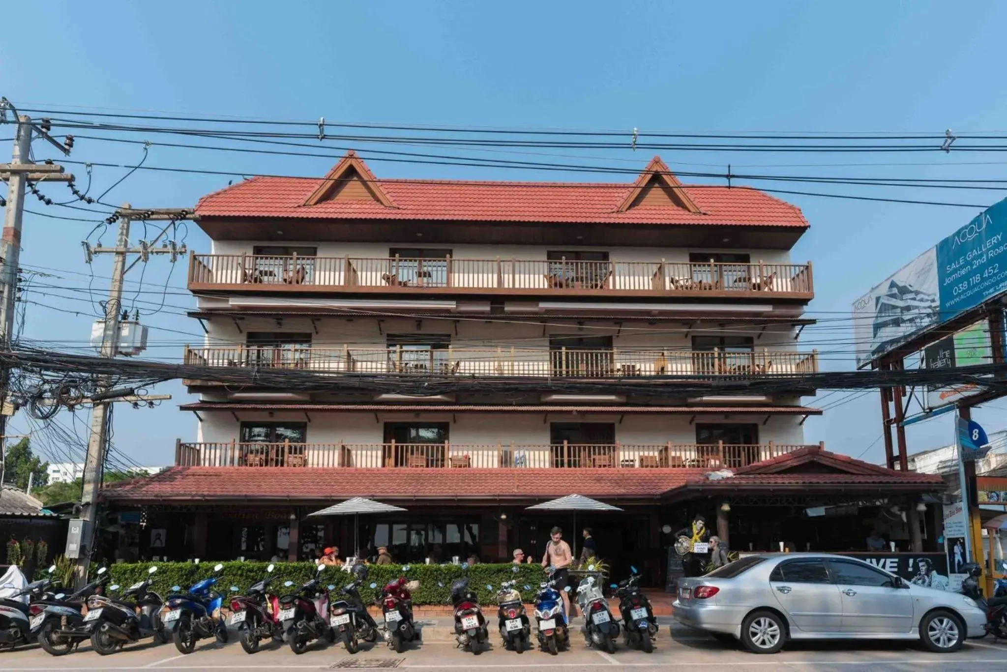 Facade/entrance, Property Building in Jomtien Boathouse