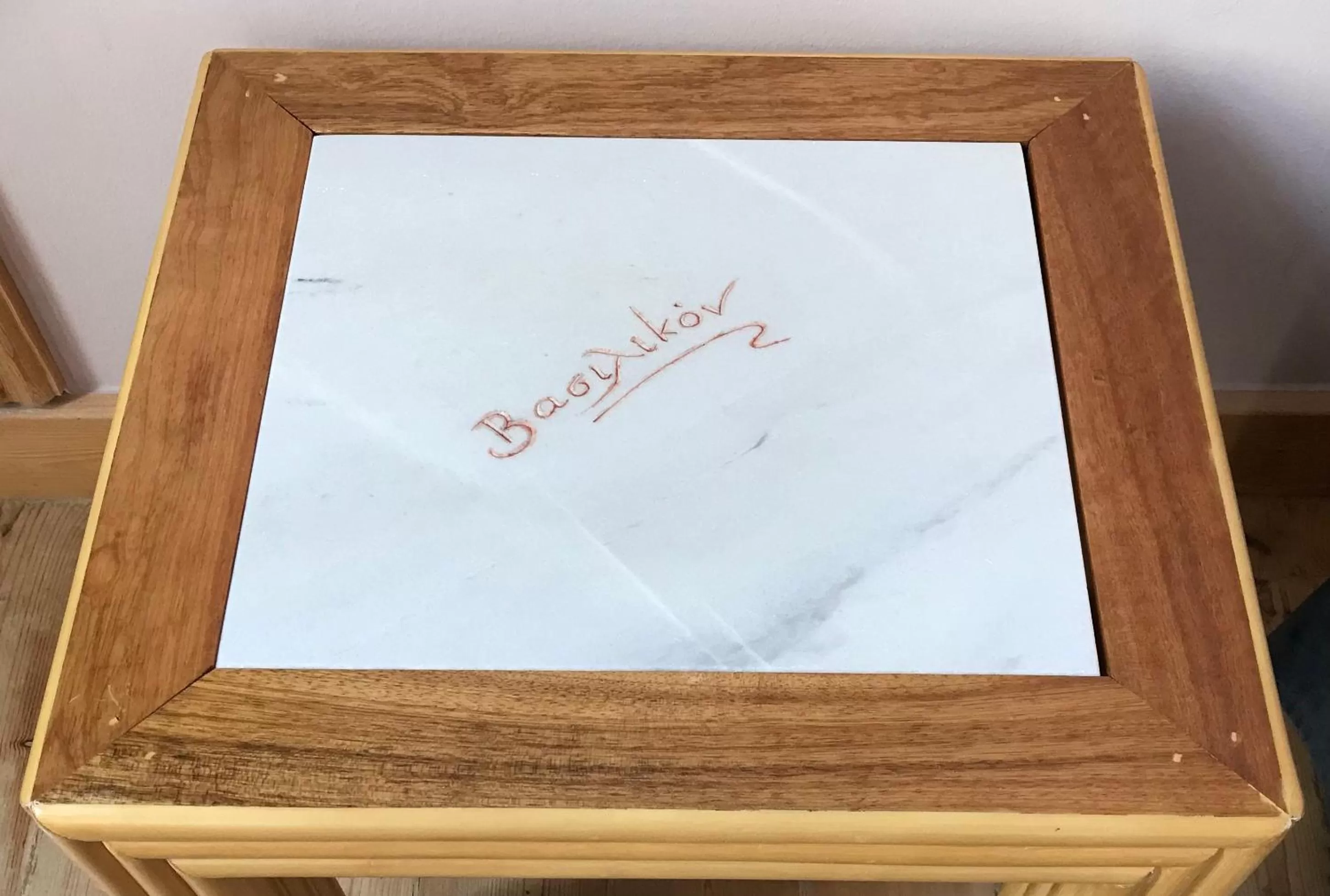 Bedroom in VASILIKON Hotel 1888 the past is present HISTORICAL PRESERVATION MONUMENT