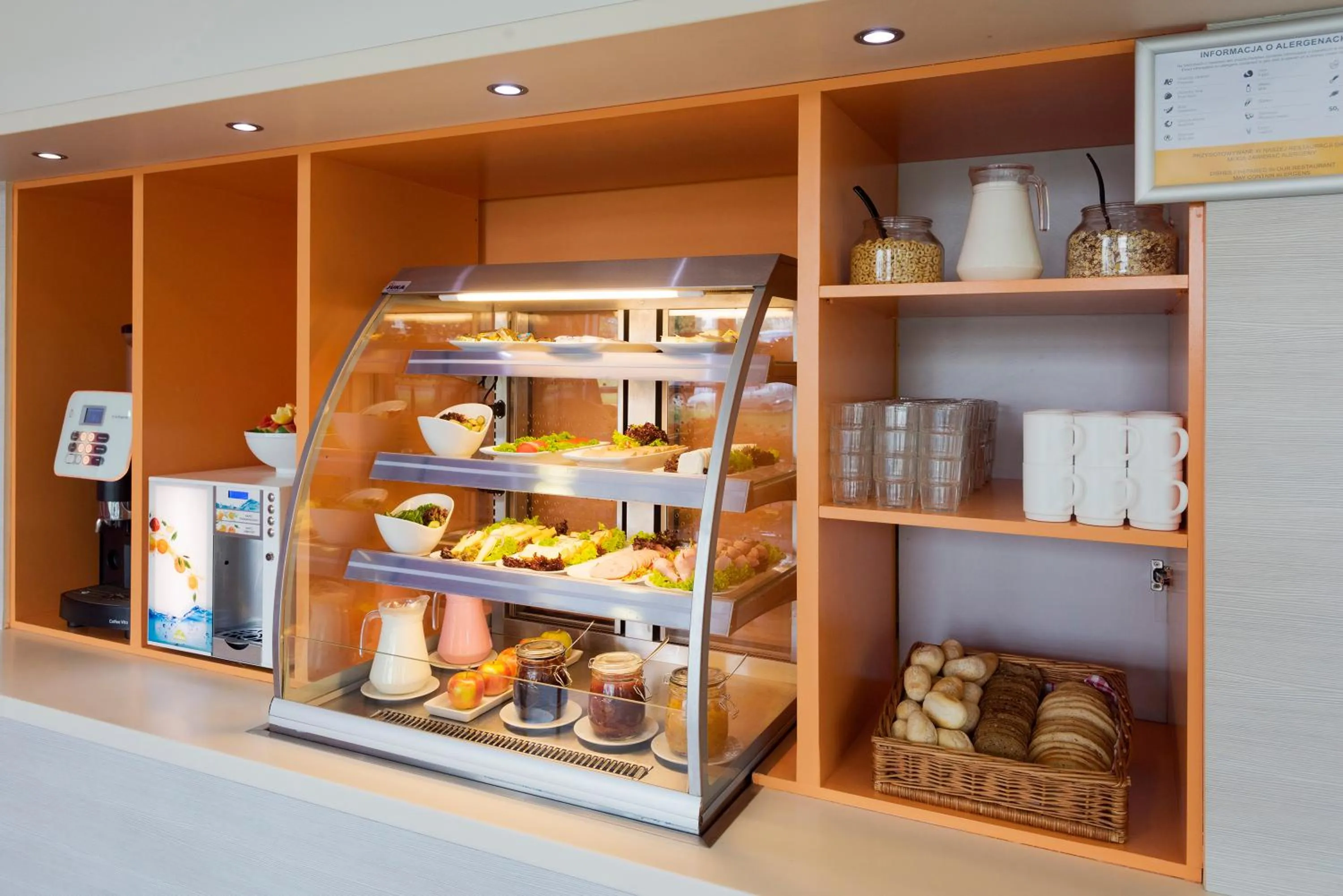 Breakfast in Premiere Classe Wroclaw Centrum