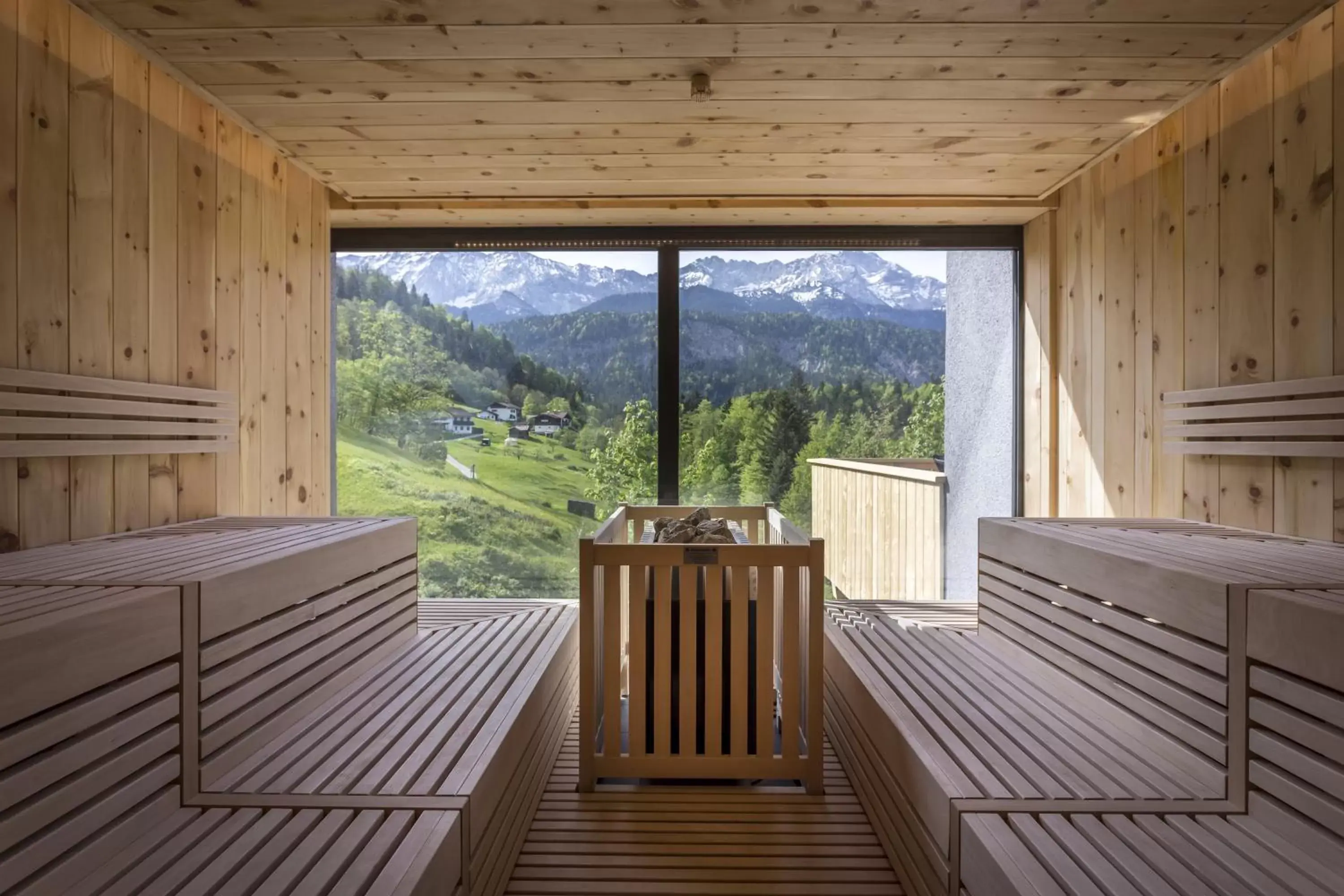 Sauna in Das Graseck - mountain hideaway & health care