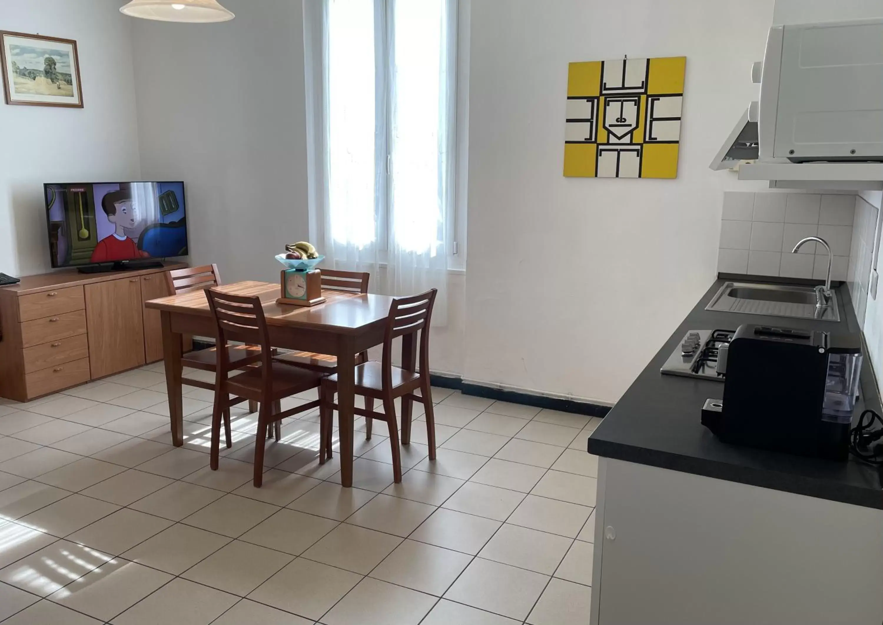 Kitchen or kitchenette, Dining Area in Coccodrillo Hotel & Apartments