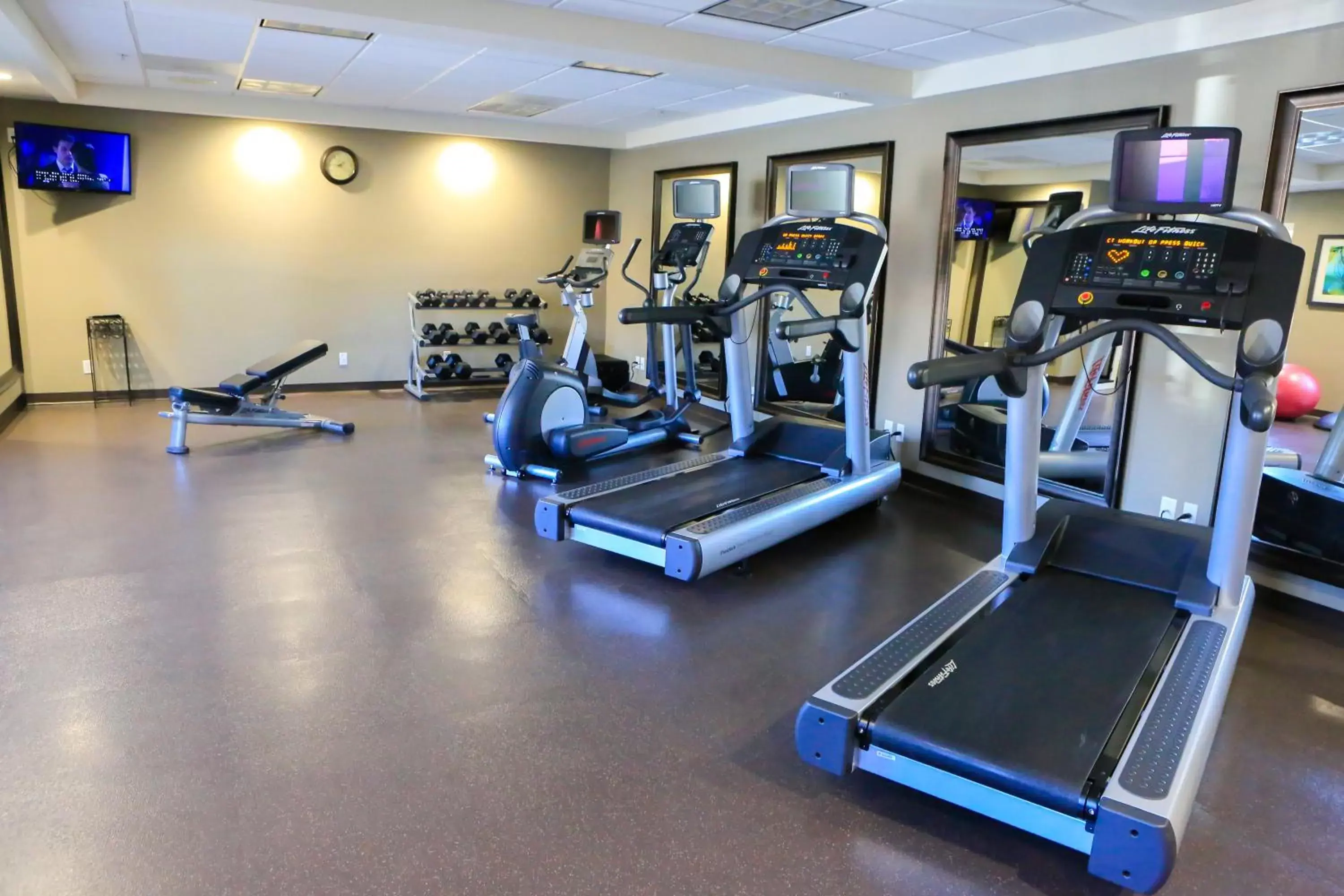 Fitness centre/facilities in Staybridge Suites Silicon Valley - Milpitas by IHG Fitness centre/facilities in Staybridge Suites Silicon Valley - Milpitas by IHG