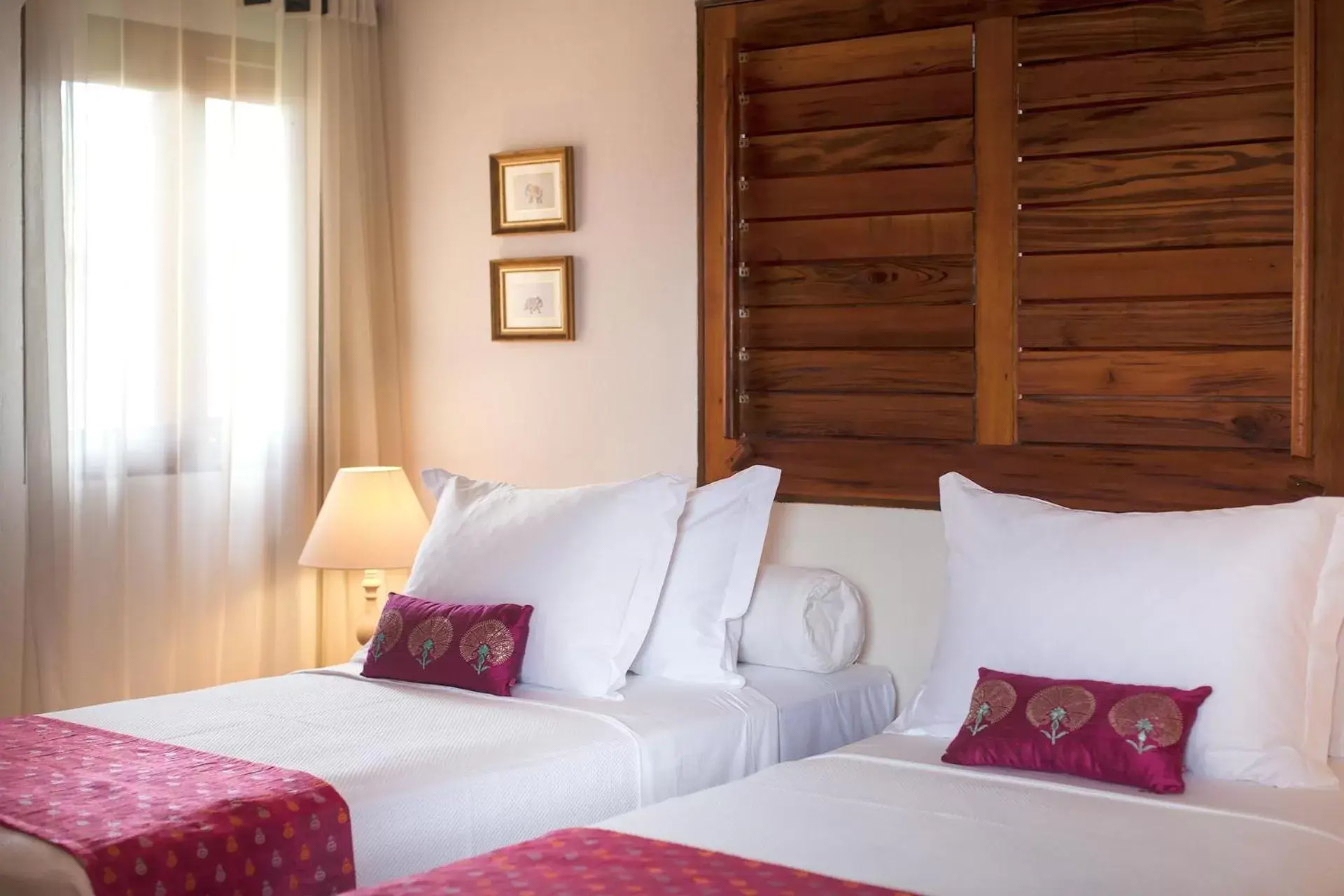Bed in Zorah Beach Hotel