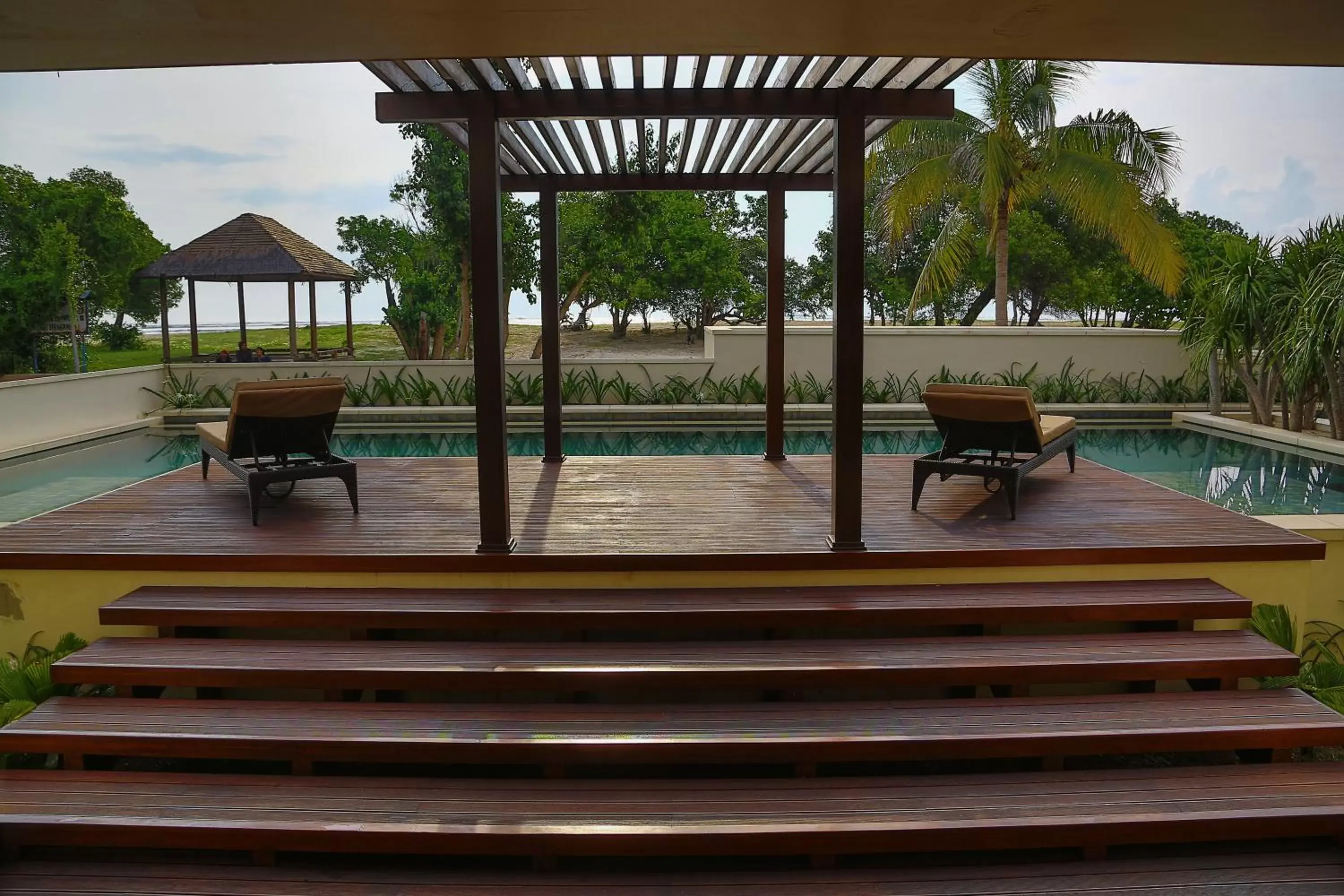 Balcony/Terrace in Mala Garden Resort and Spa