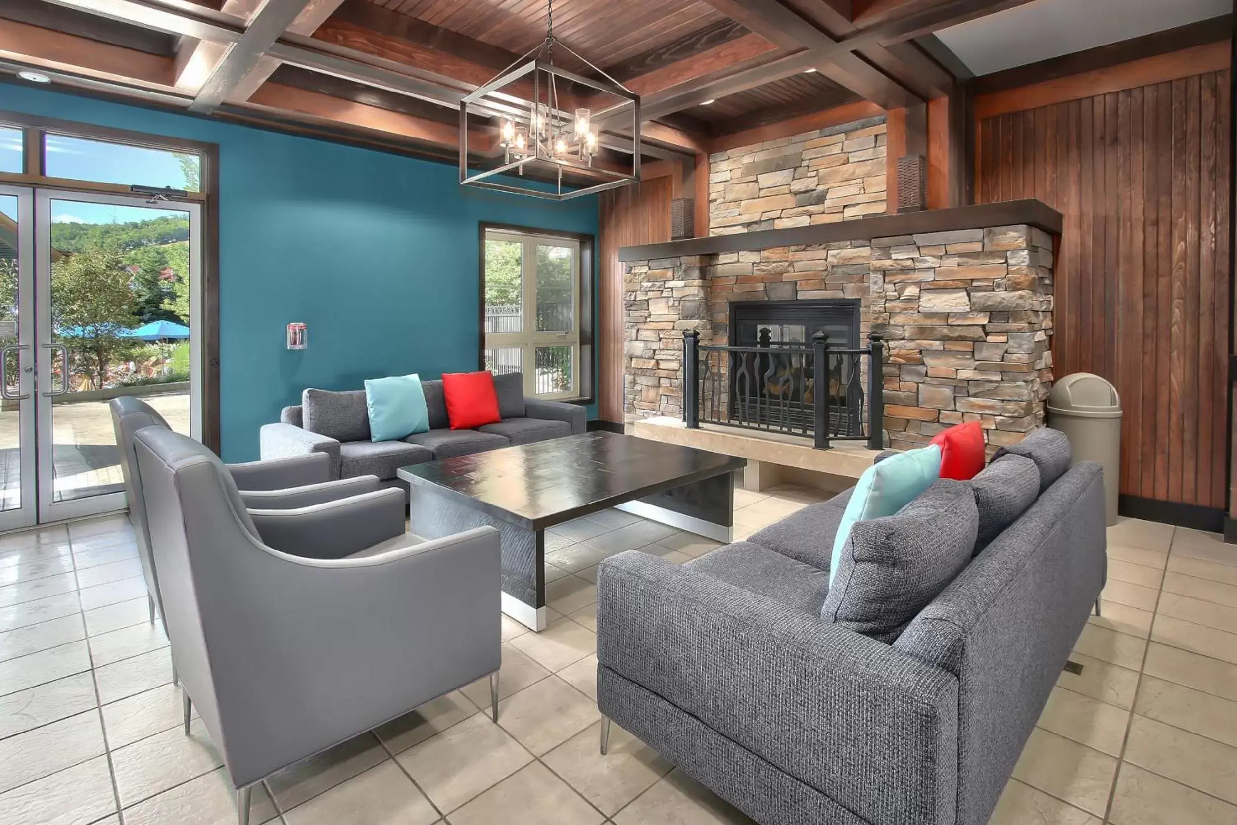 Lobby or reception, Seating Area in Blue Mountain Resort Mosaic Suites