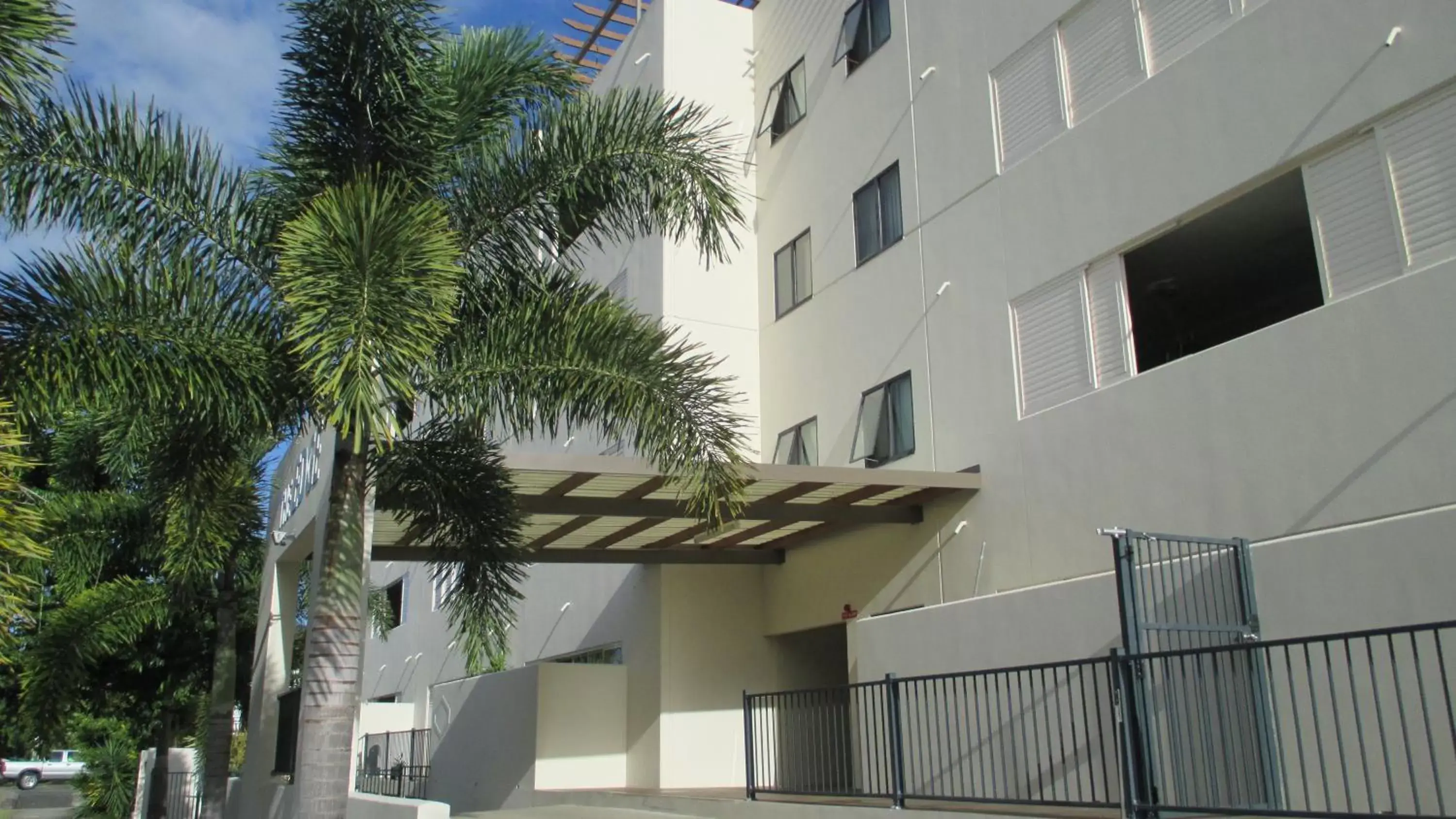 Facade/entrance, Property Building in Edge Apartments Cairns