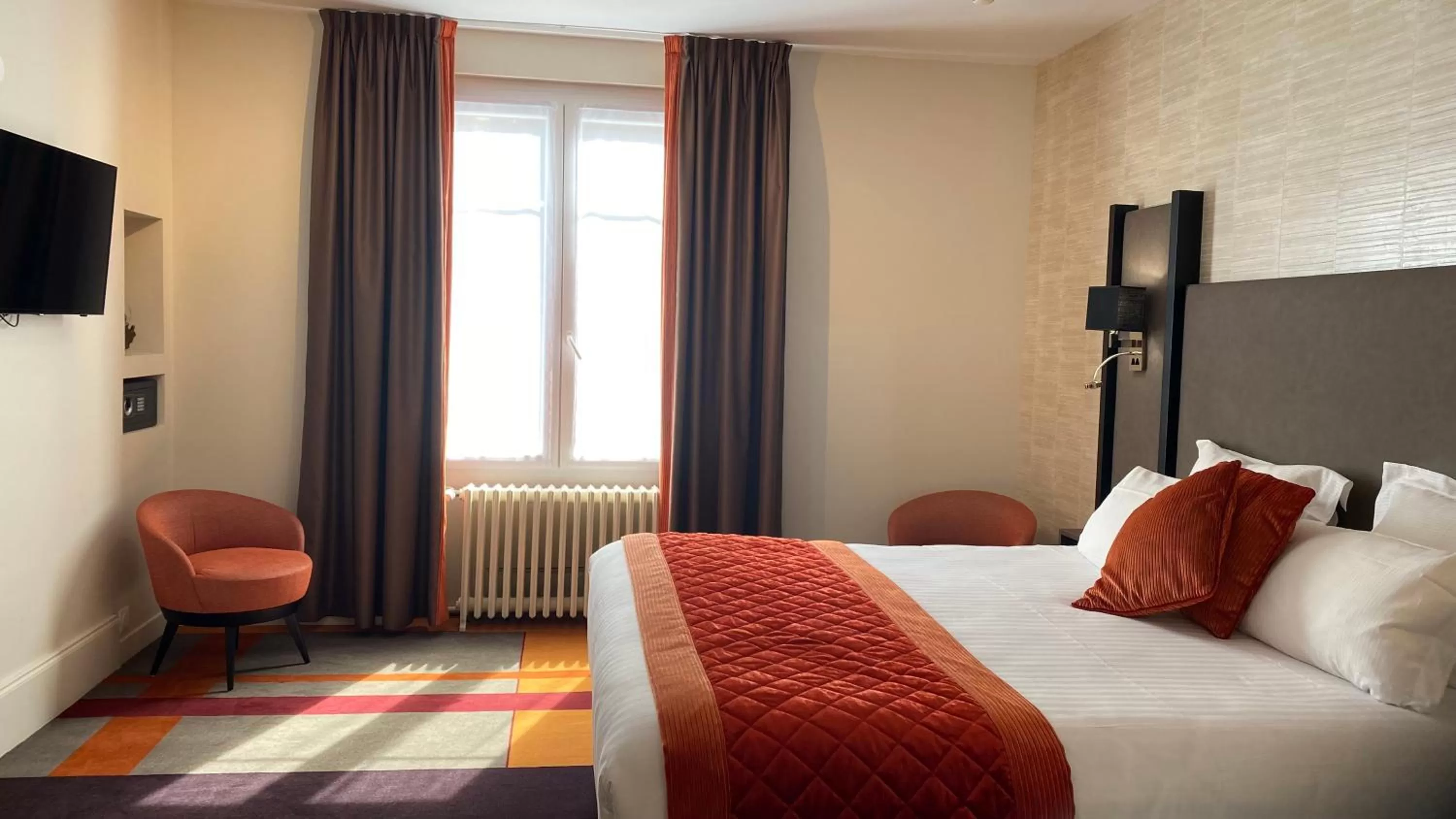 Bedroom, Bed in Hotel Bellevue