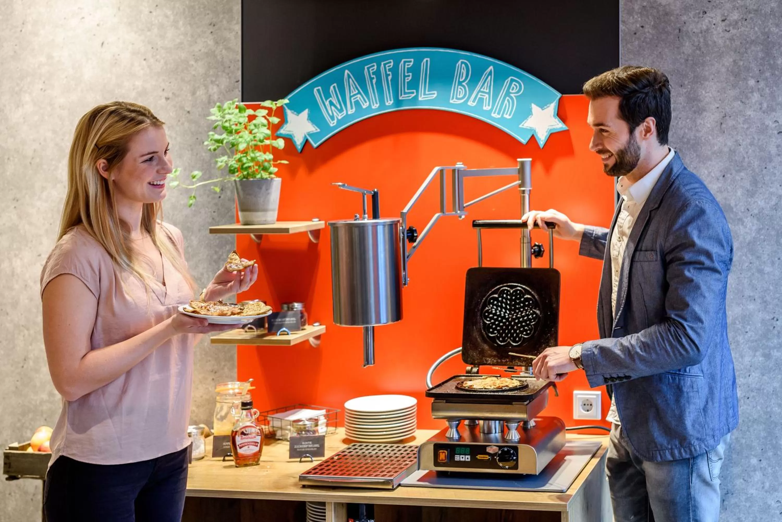 Breakfast in ibis Berlin Mitte