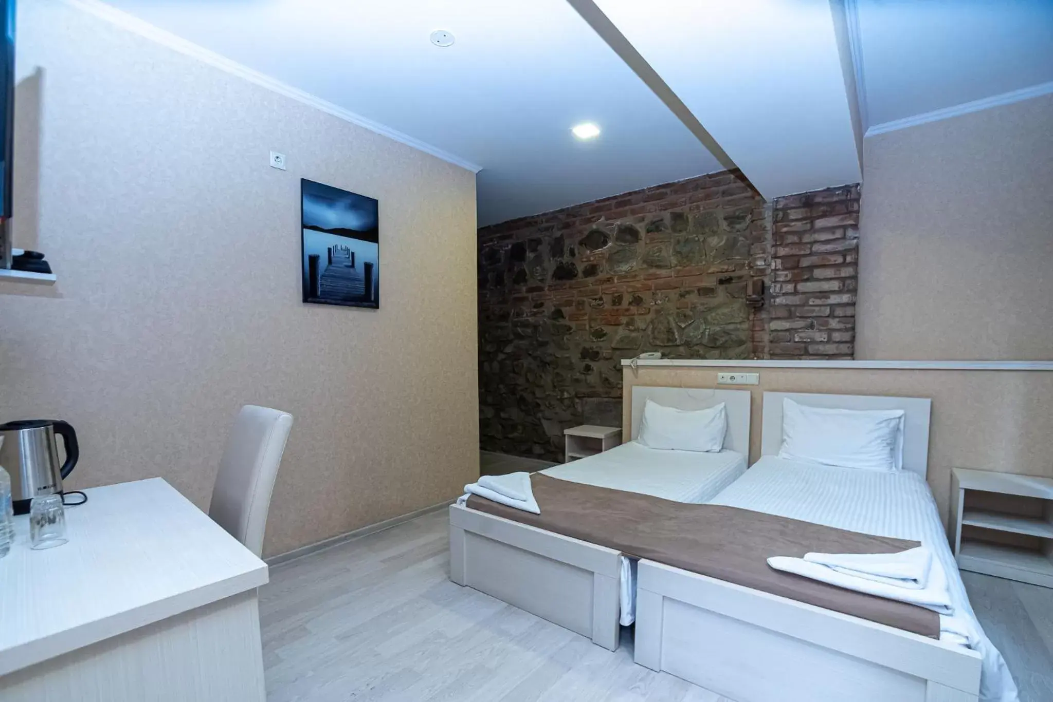 Bed in Tiflis Hotel