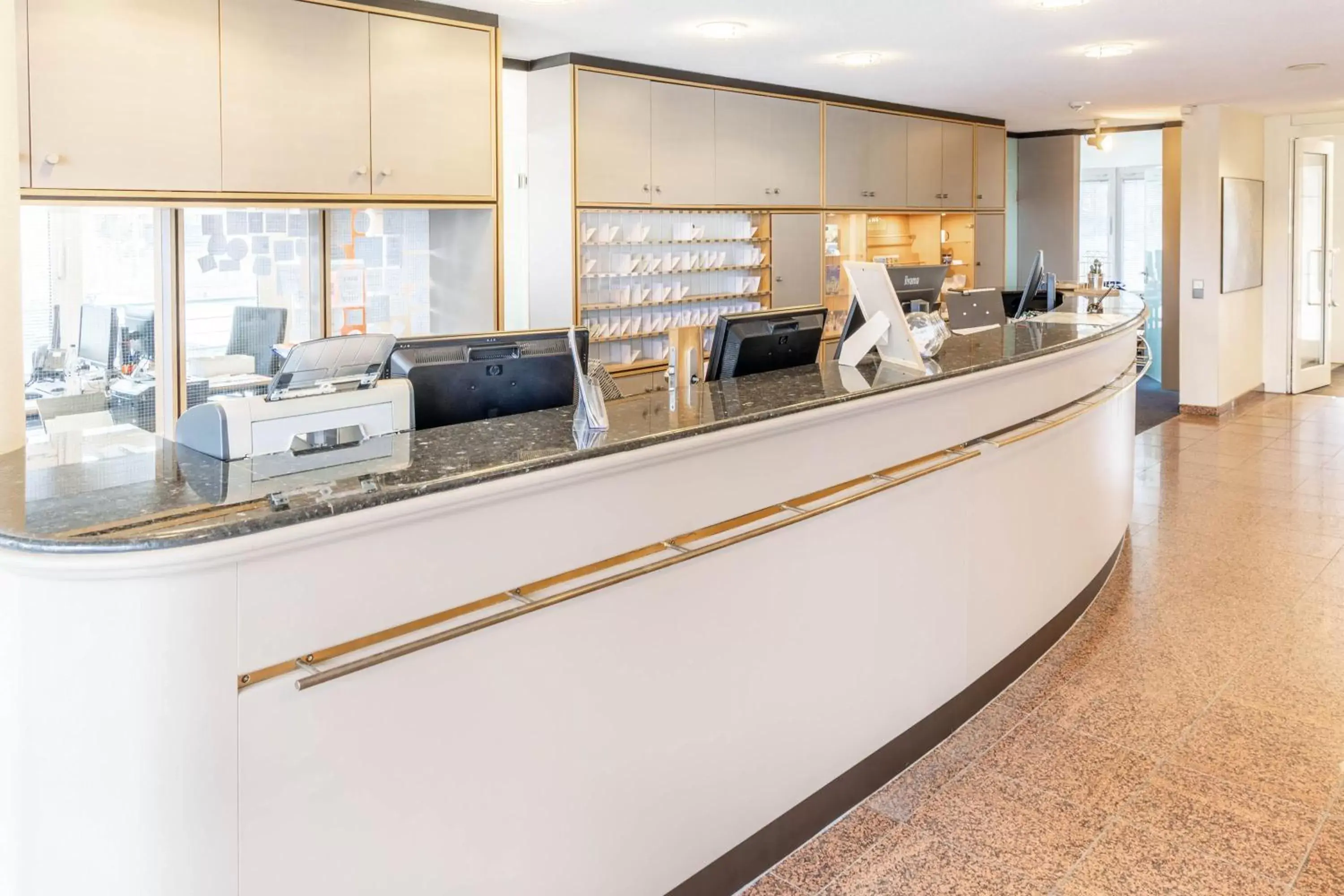 Lobby or reception in Seminaris Hotel Potsdam Griebnitzsee Lobby or reception in Seminaris Hotel Potsdam Griebnitzsee