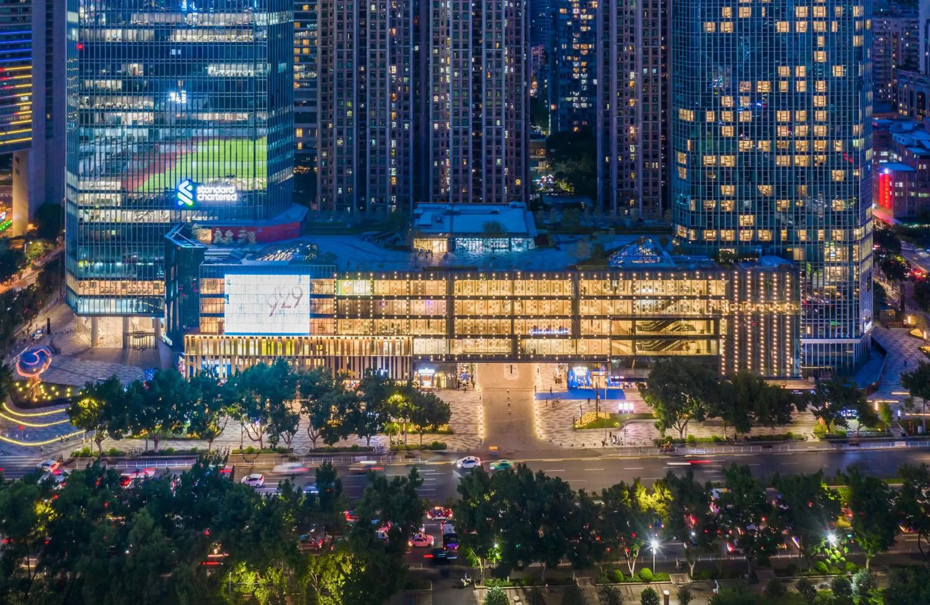 Property building, Bird's-eye View in Ascott ICC Guangzhou