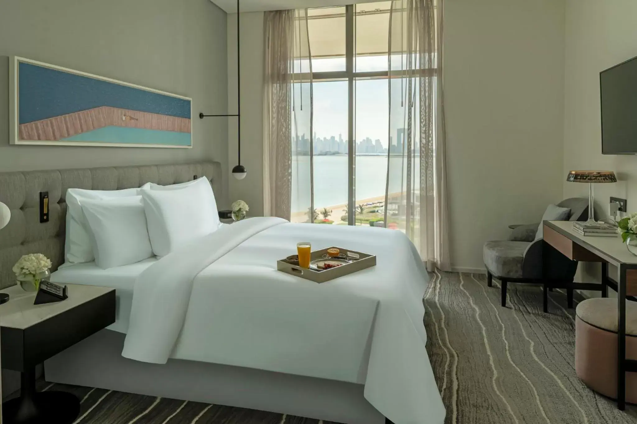 Photo of the whole room, Bed in Th8 Palm Dubai Beach Resort Vignette Collection, an IHG hotel