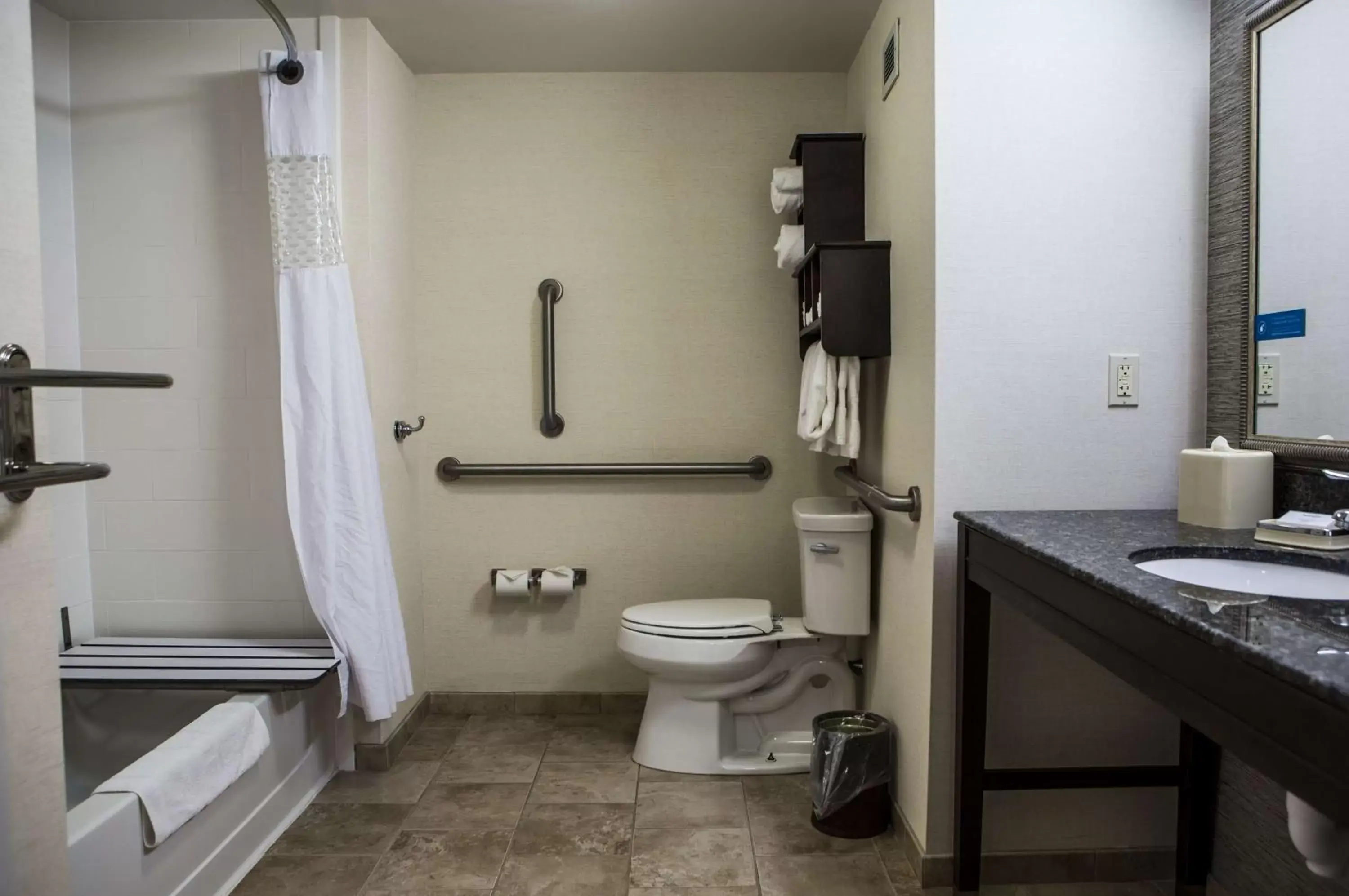 Bathroom in Hampton Inn & Suites Lake Placid