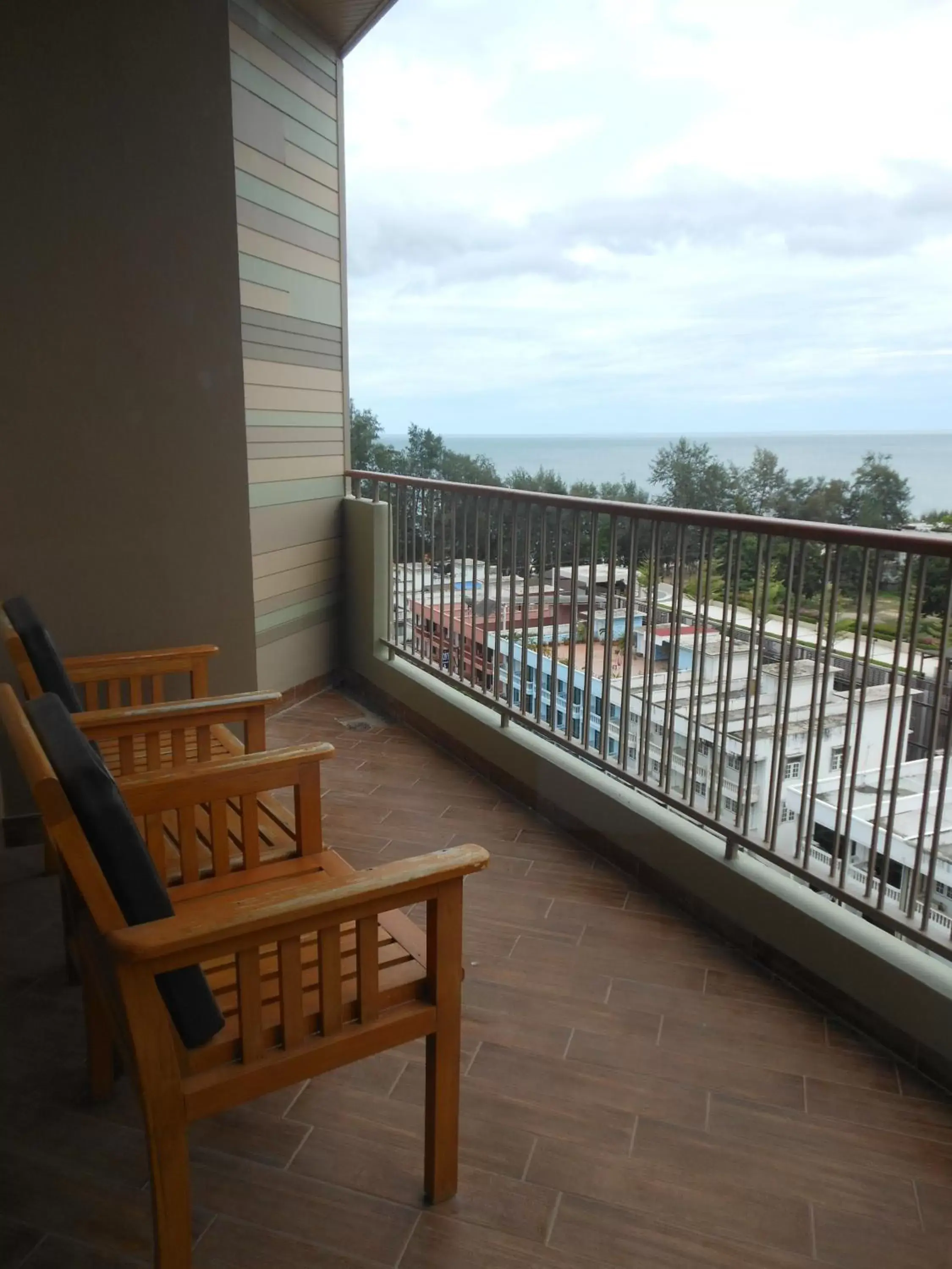 Balcony/Terrace in Long Beach Cha-Am Hotel