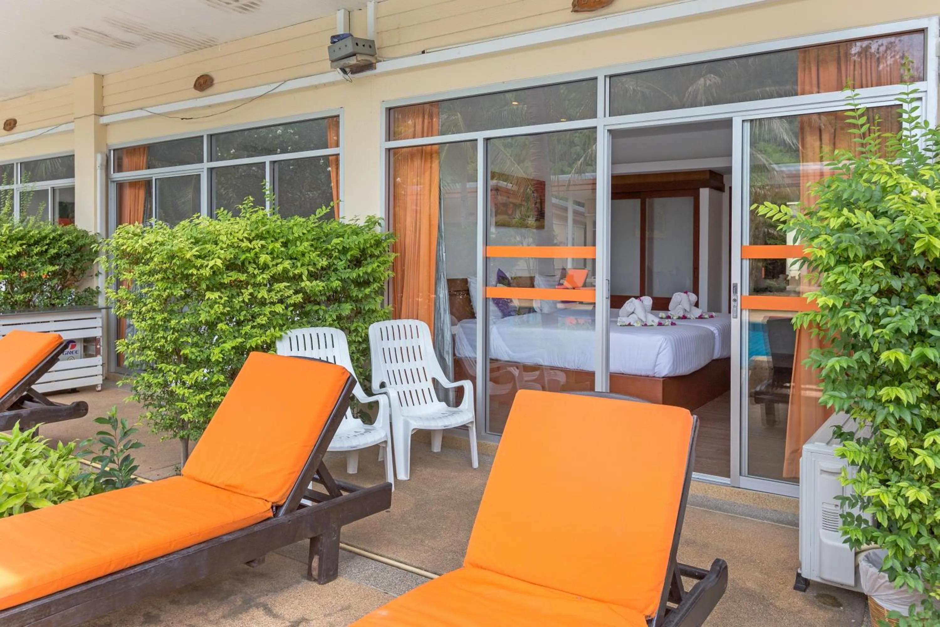 Seating area in Phuket Sea Resort SHA Extra Plus