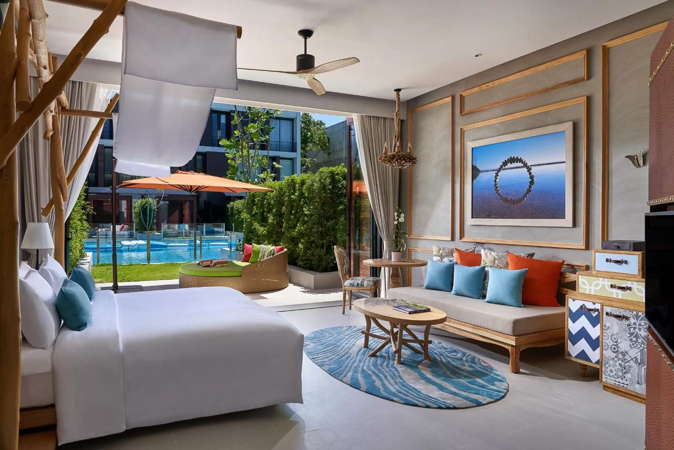 Bedroom, Bed in SO/ Sofitel Hua Hin