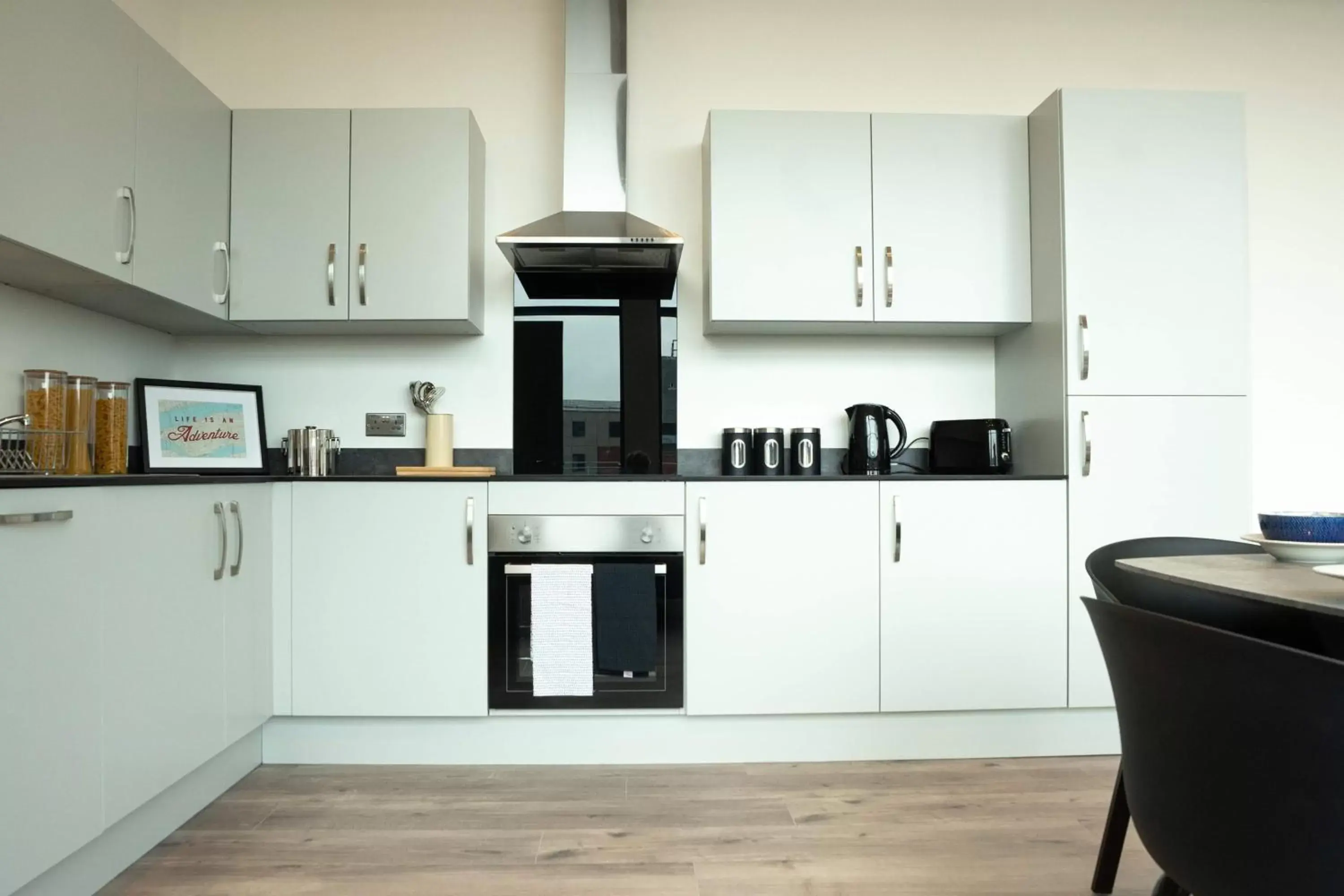 Kitchen or kitchenette, Kitchen/Kitchenette in Dream Apartments Dale Street Liverpool