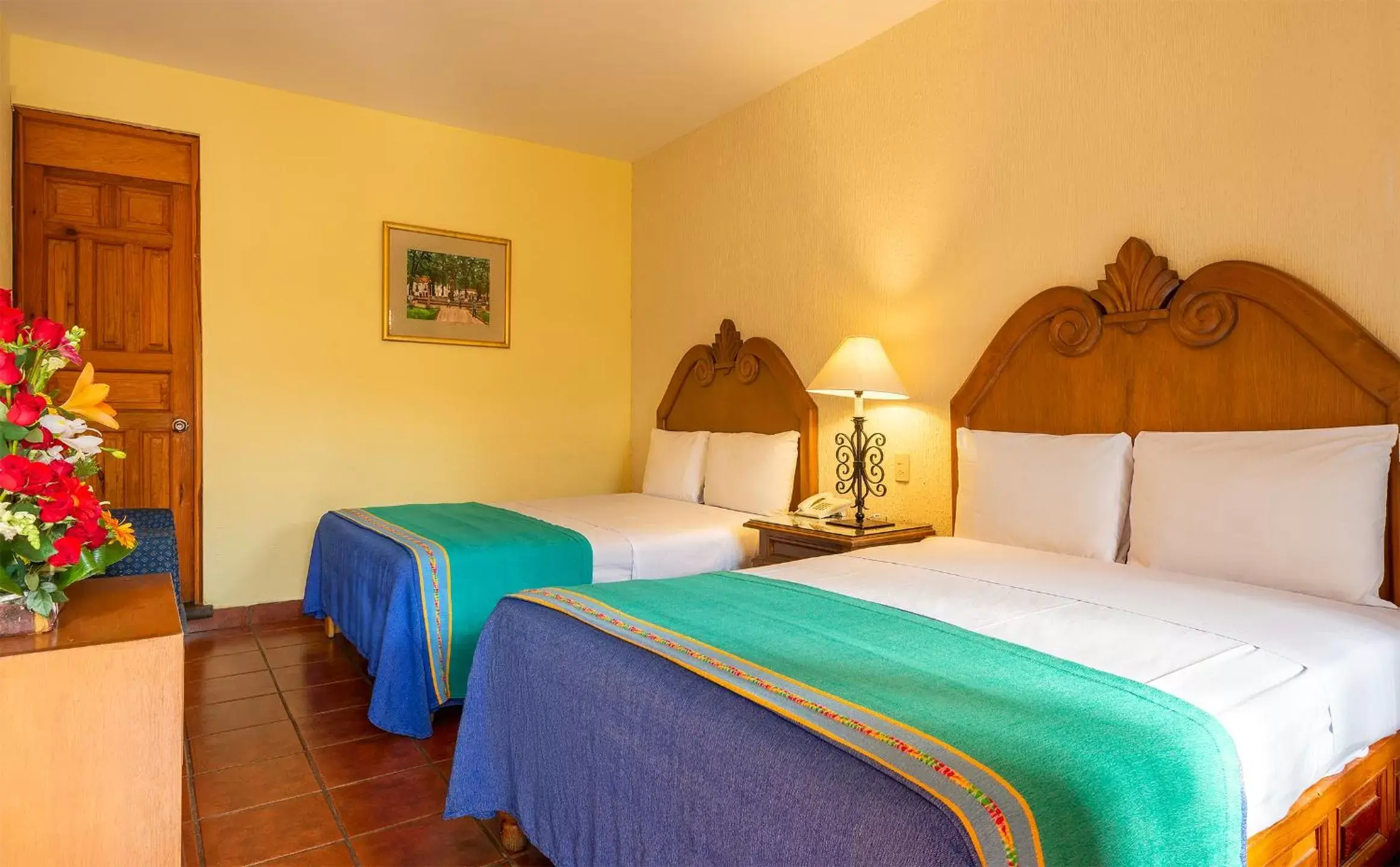 Photo of the whole room, Bed in Hotel la Parroquia Photo of the whole room, Bed in Hotel la Parroquia