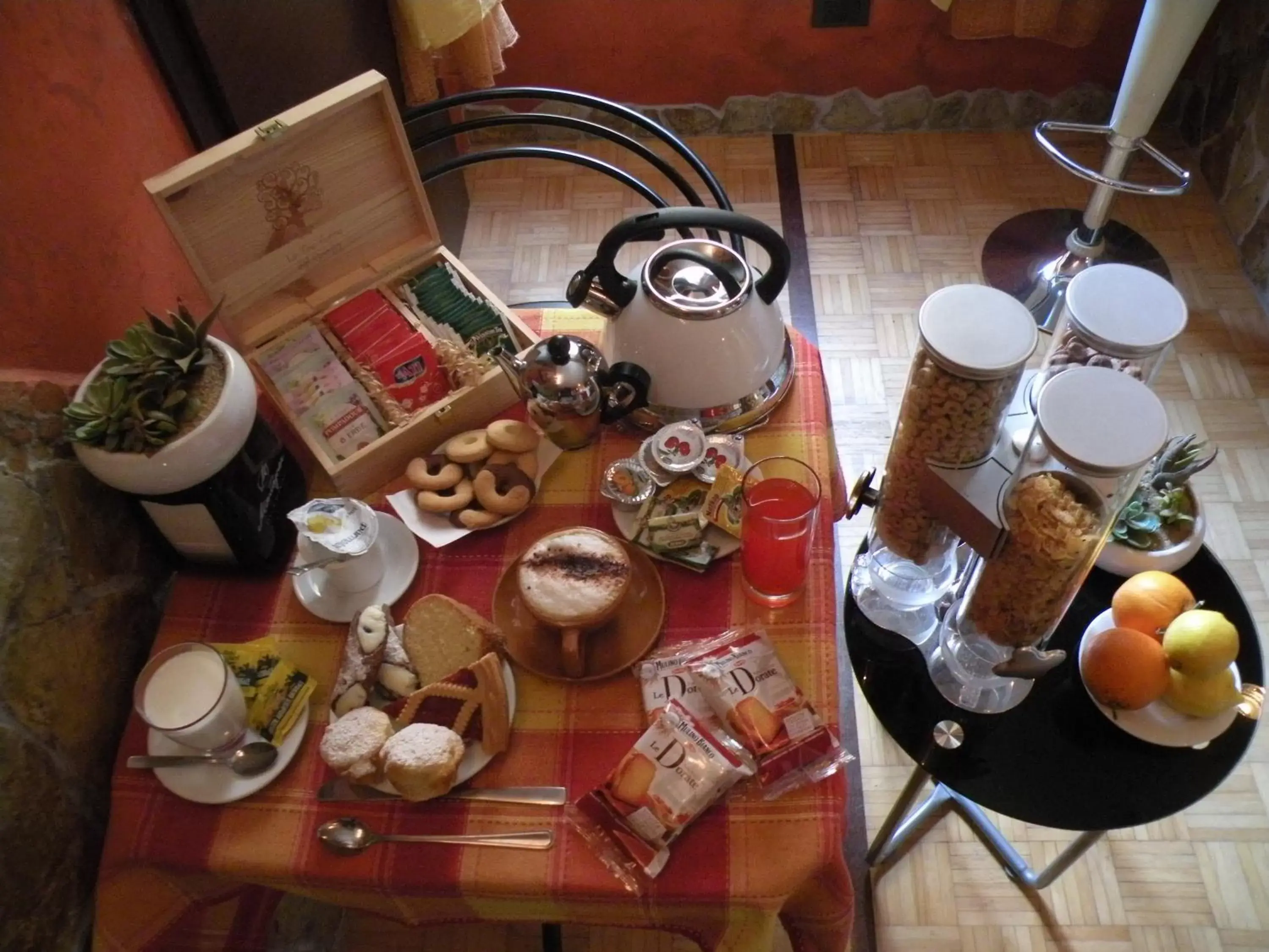 Food and drinks, Breakfast in Hostel Josef