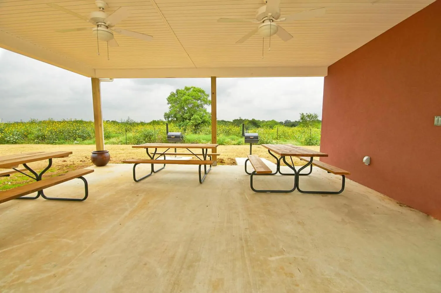 Patio in Savannah Suites Pleasanton