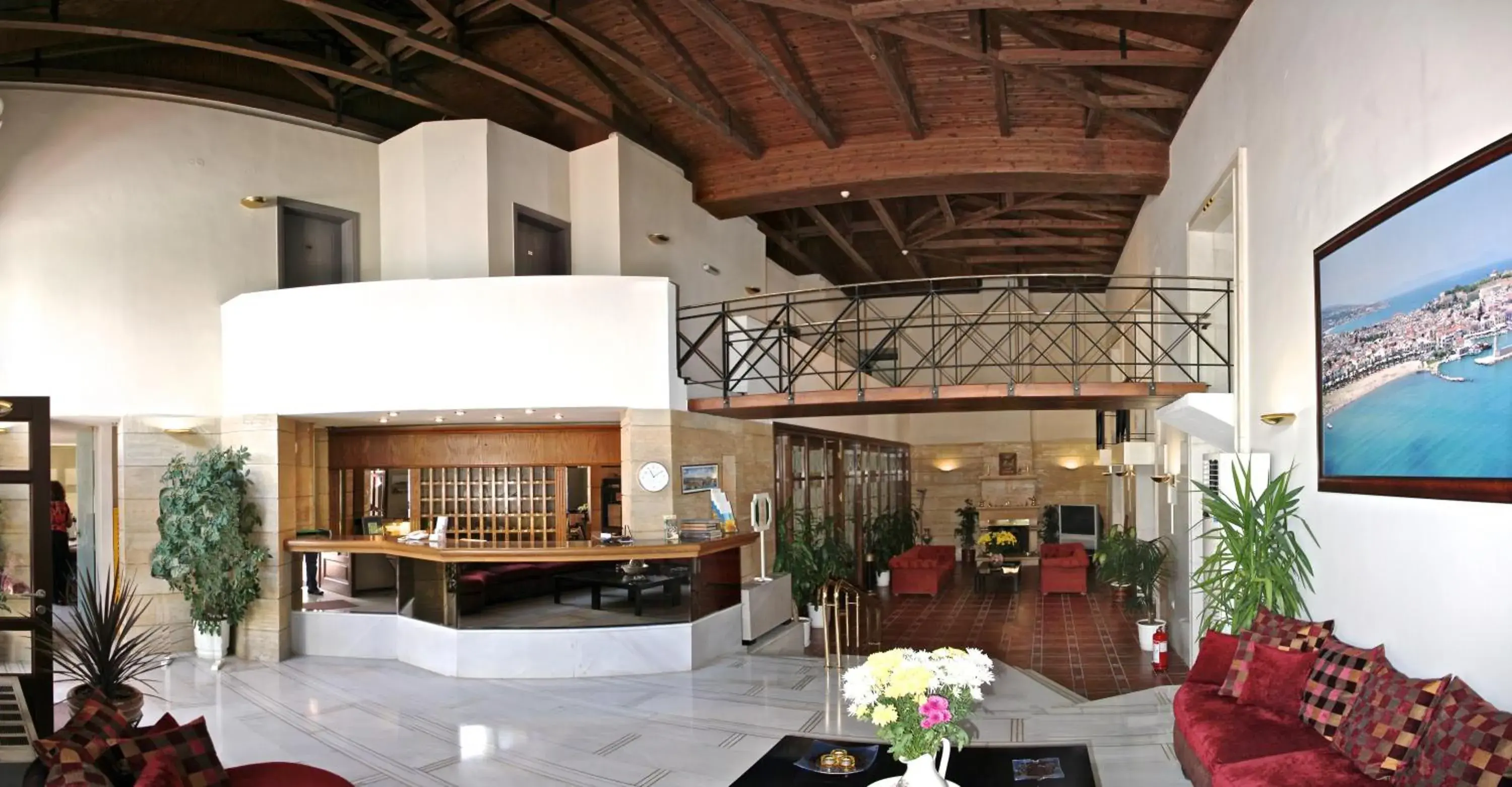 Lobby or reception in Fortezza Hotel