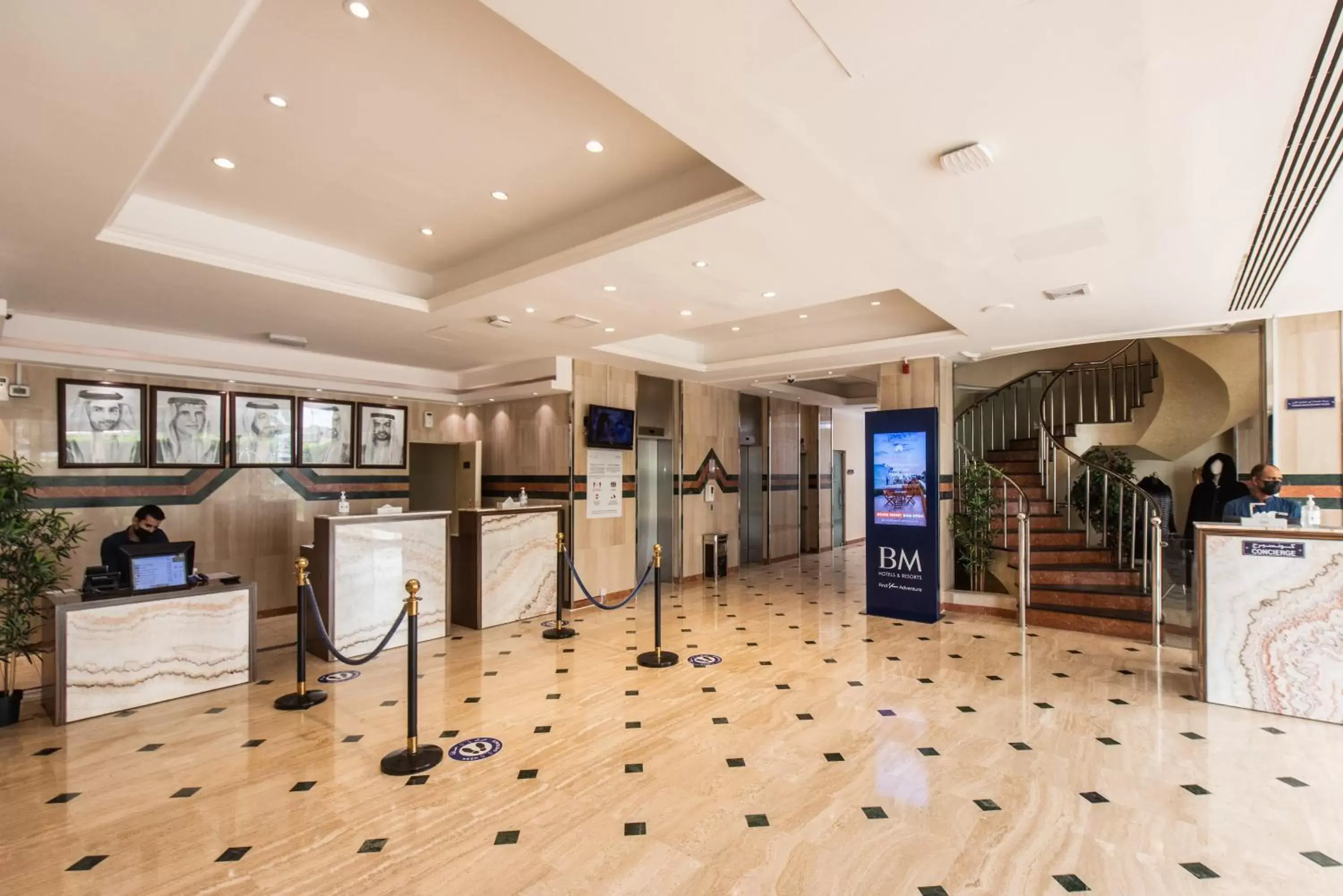 Lobby or reception in BM Beach Hotel Lobby or reception in BM Beach Hotel