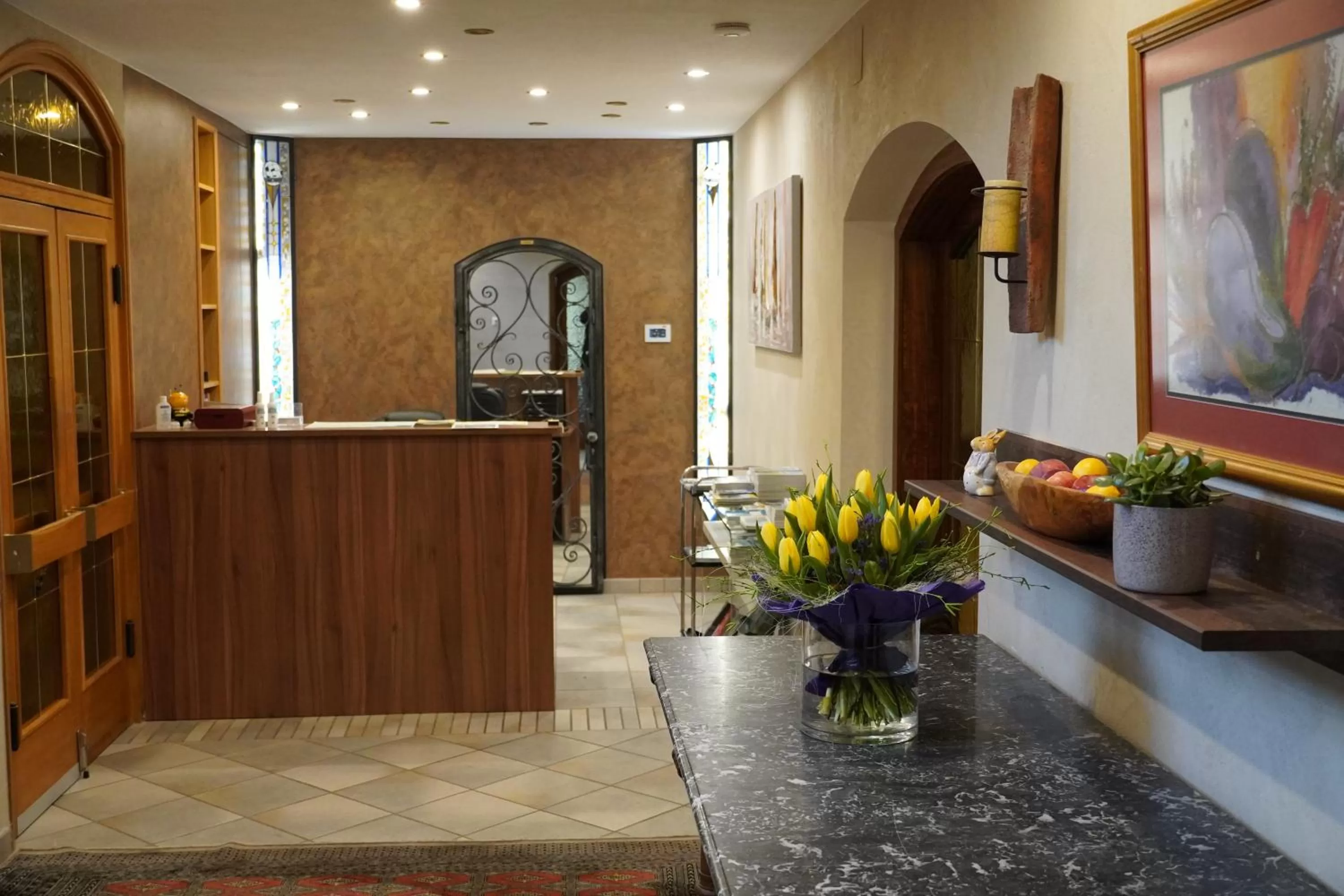 Lobby or reception in Villa Martini Boutiquehotel