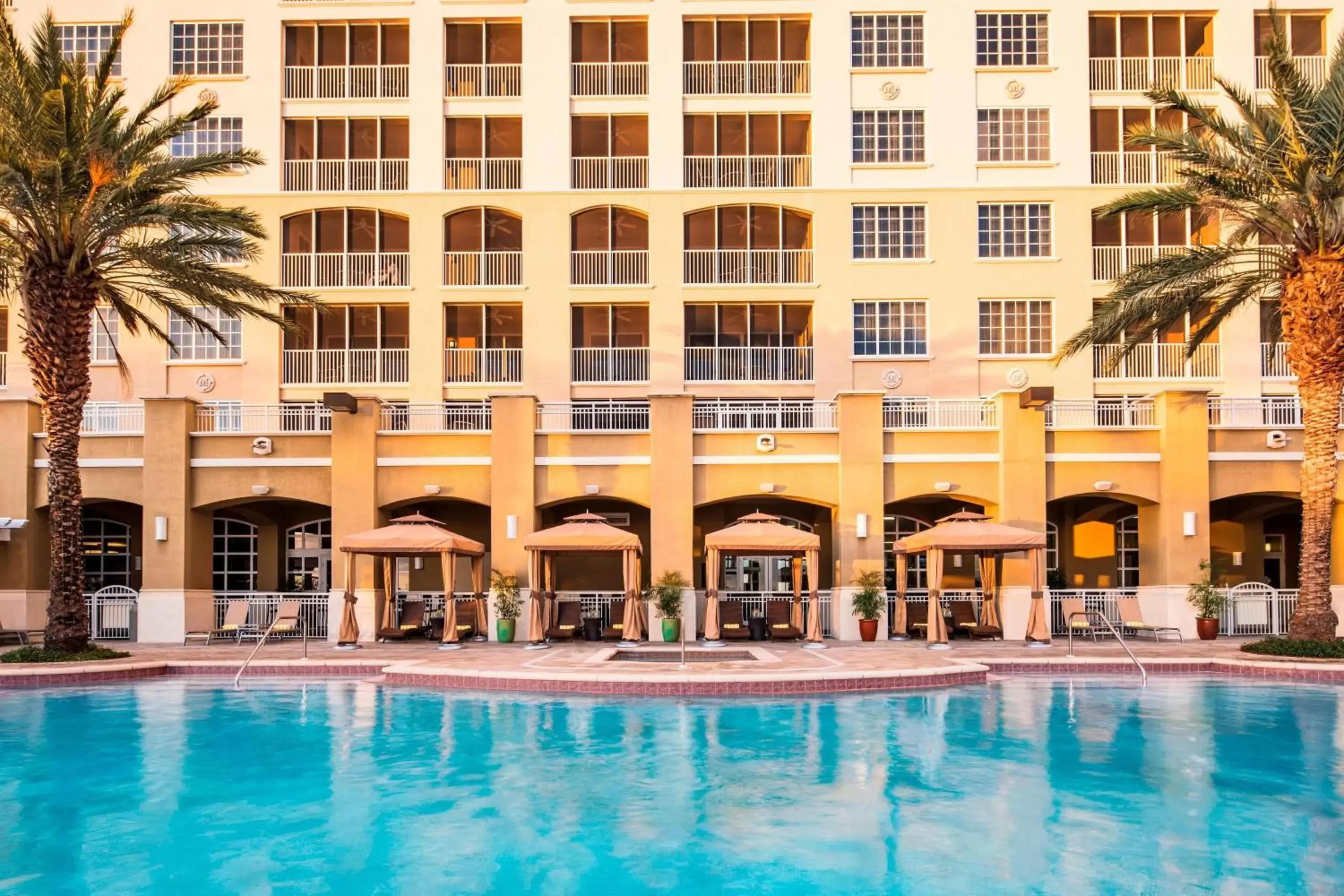 Swimming pool, Property Building in The Westin Cape Coral Resort at Marina Village