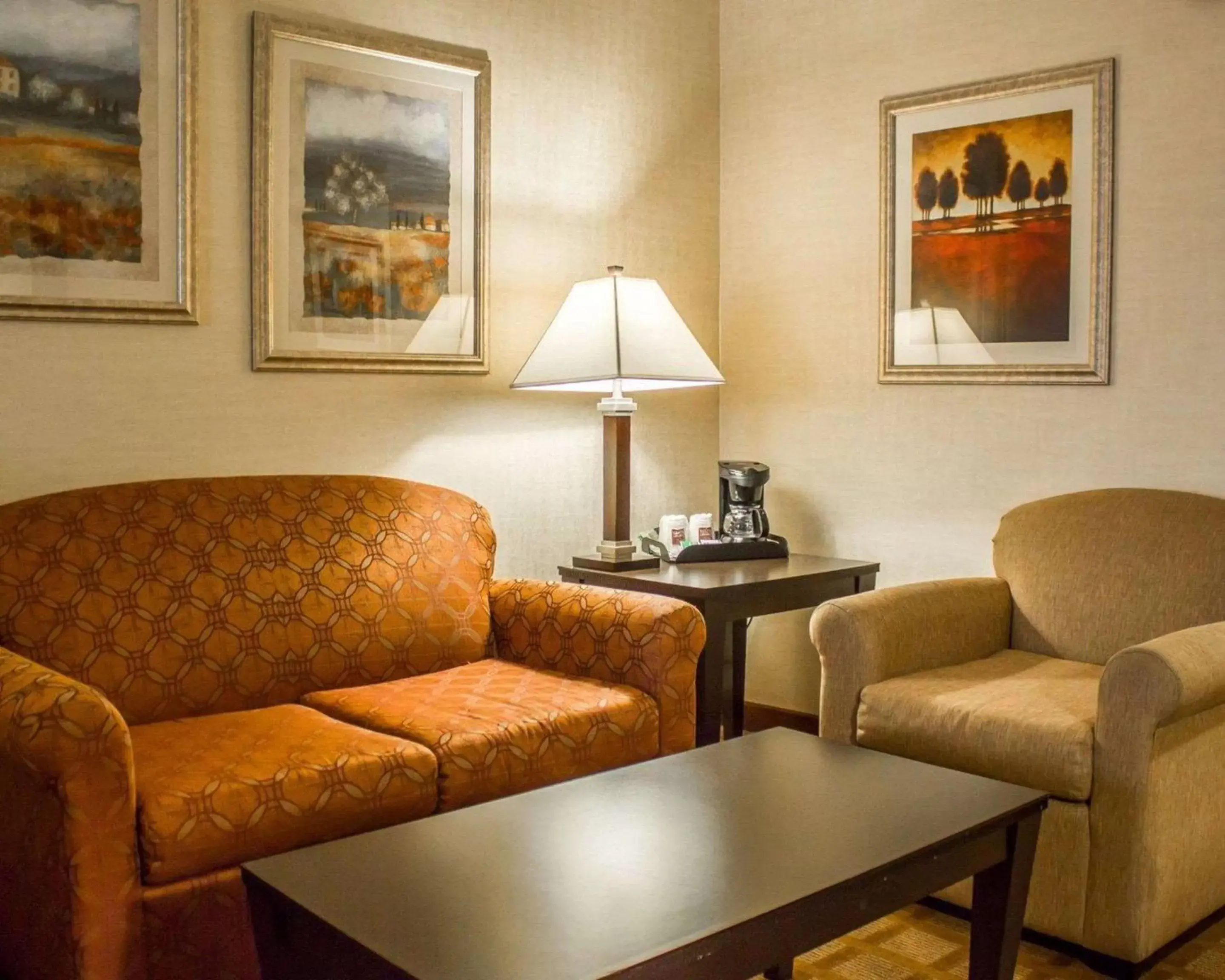 Photo of the whole room, Seating Area in Comfort Suites Edinboro