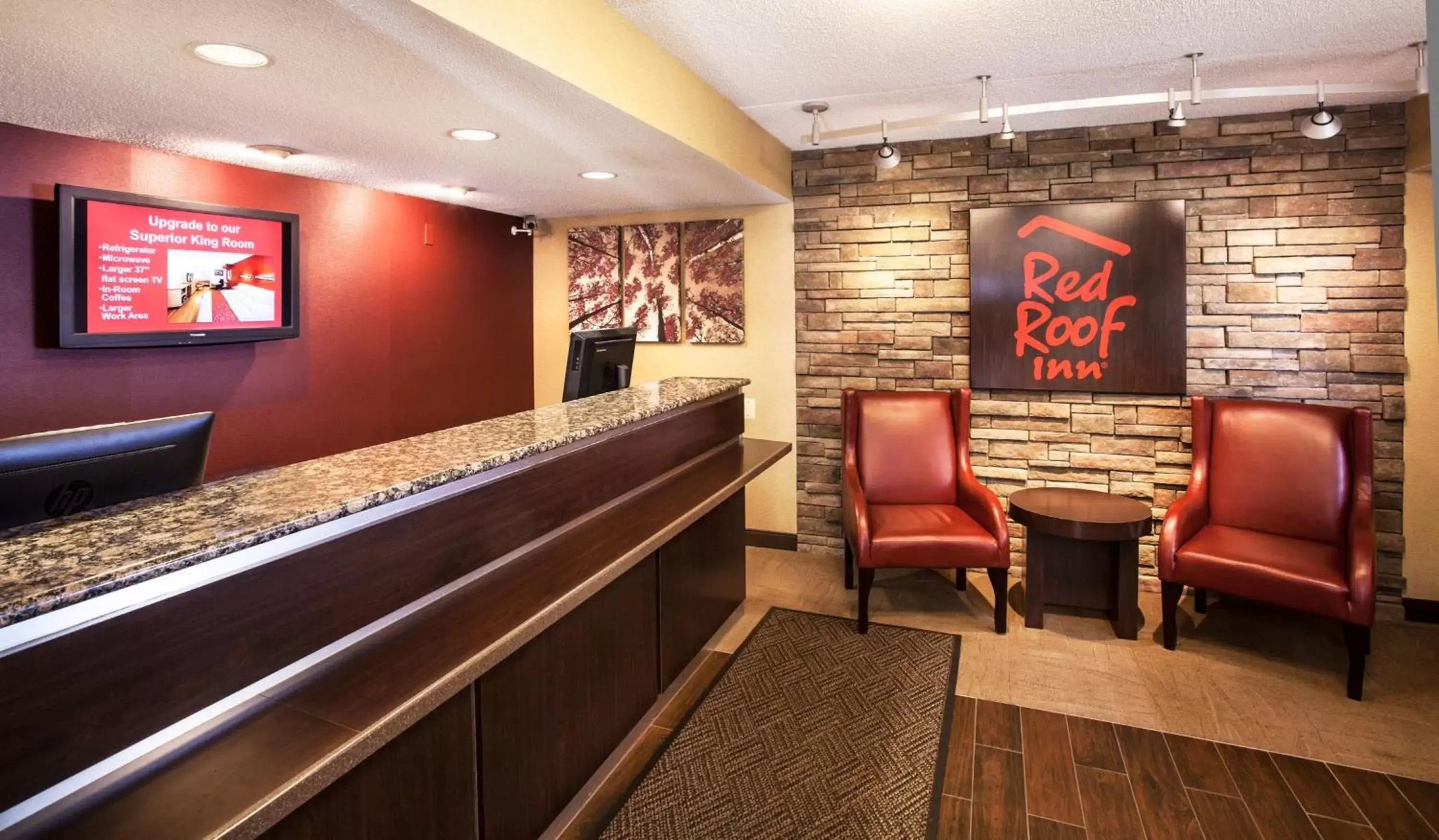 Lobby or reception, Lobby/Reception in Red Roof Inn Utica