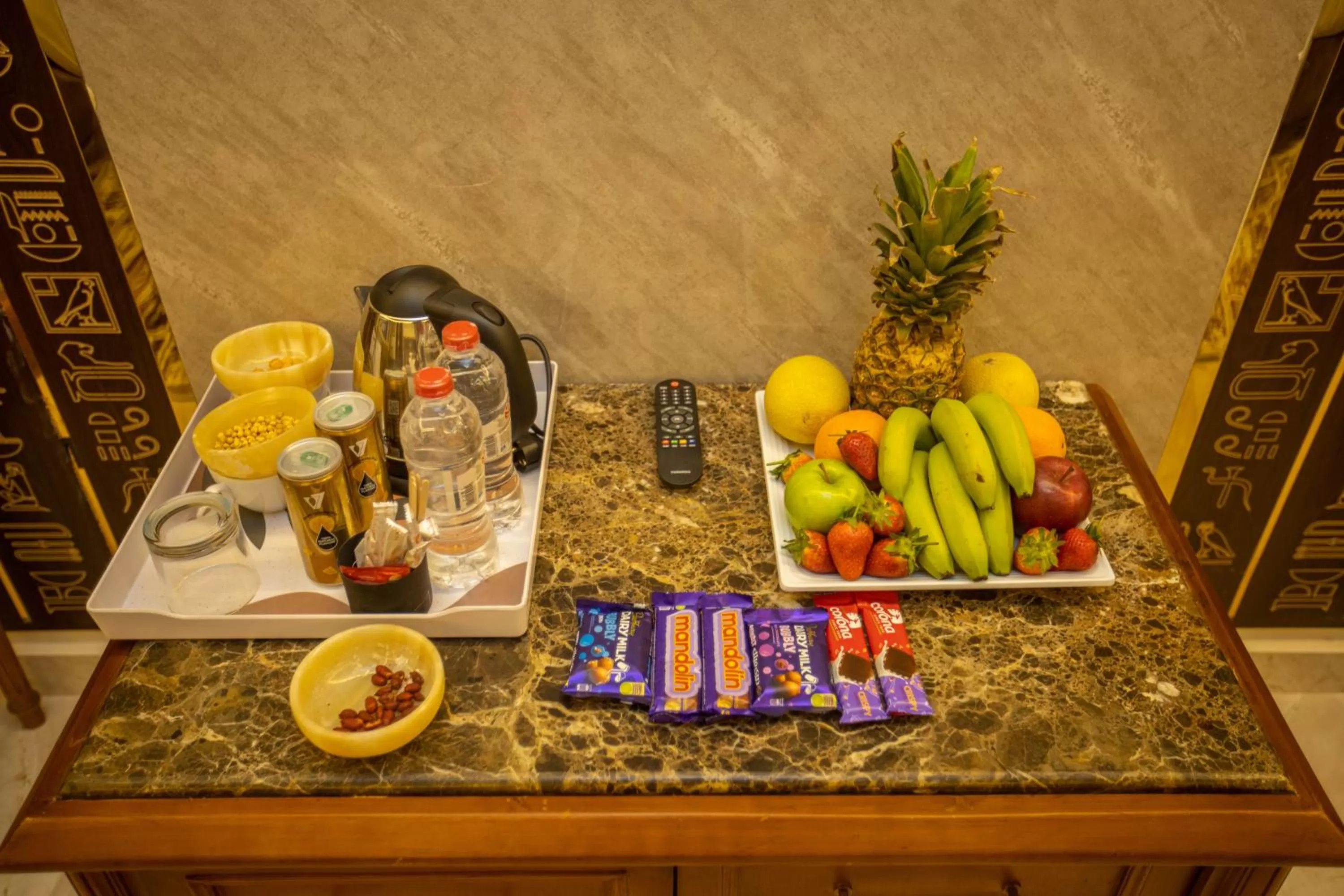 Food and drinks in The Muse Pyramids