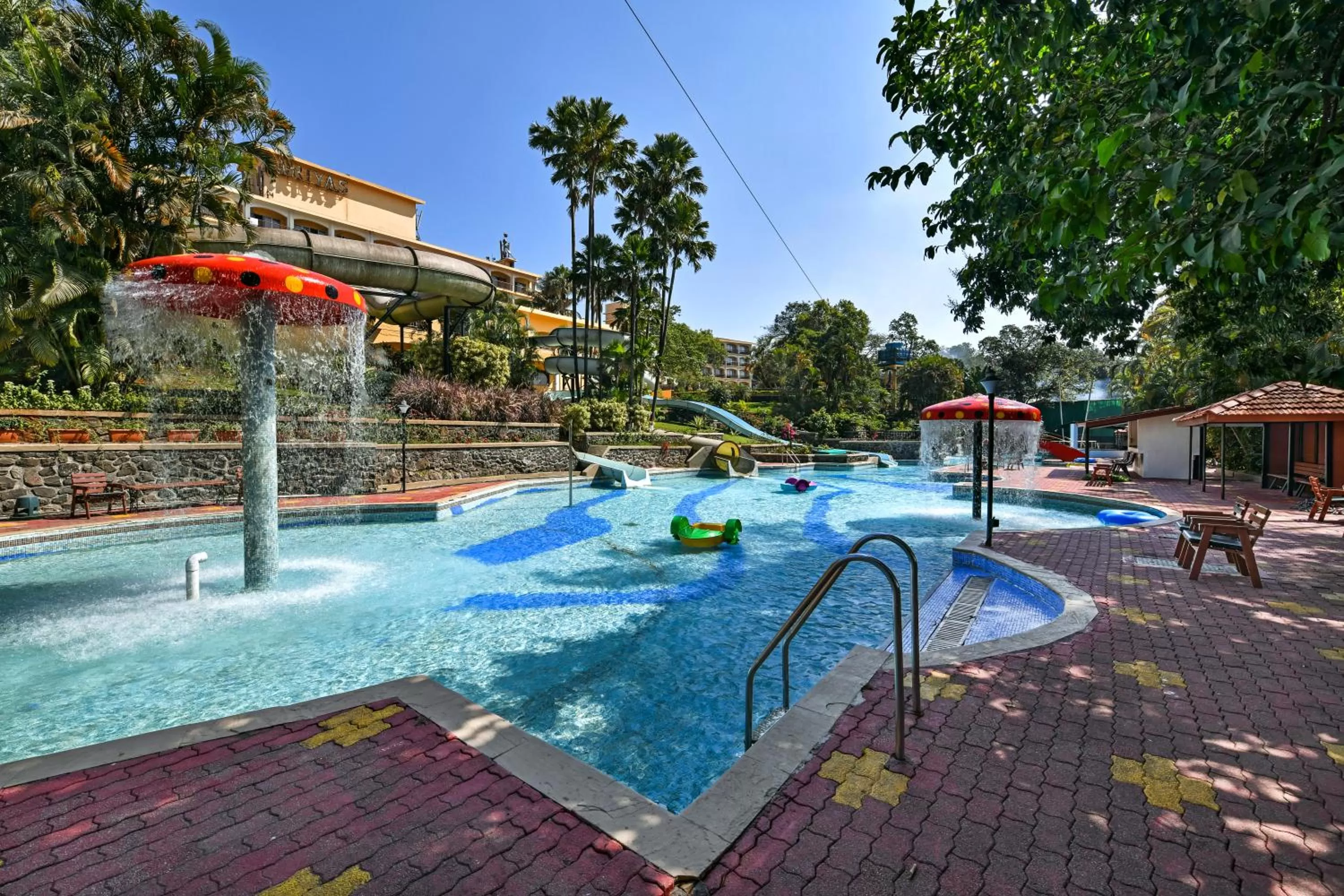 Aqua park in Fariyas Resort Lonavala