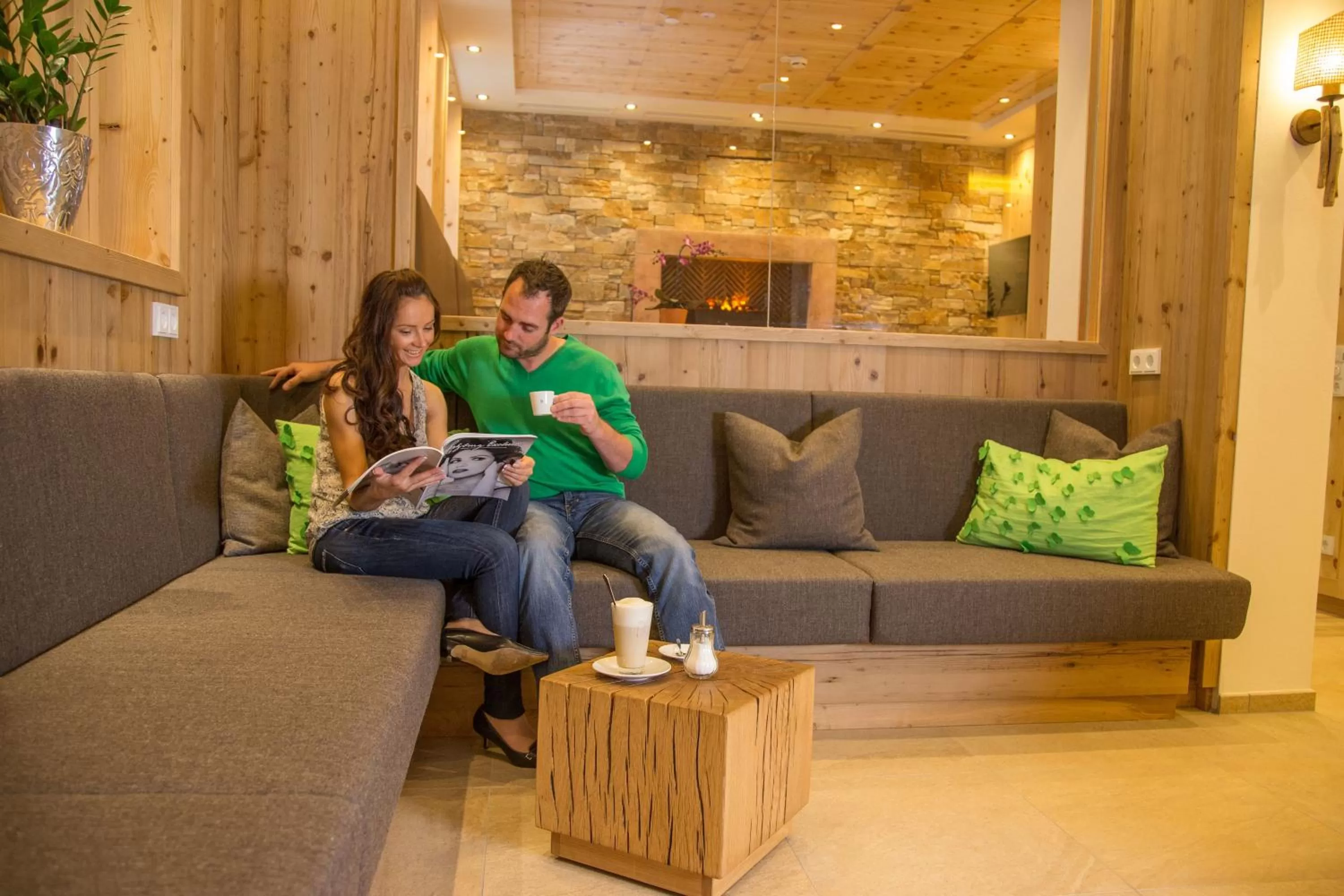 Seating area in Hotel Stadt Wien