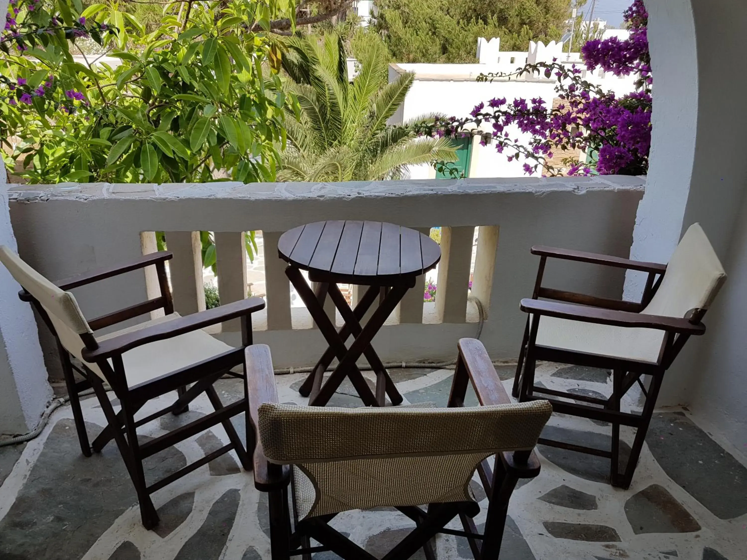 Balcony/Terrace, Patio/Outdoor Area in Naxos Beach Hotel