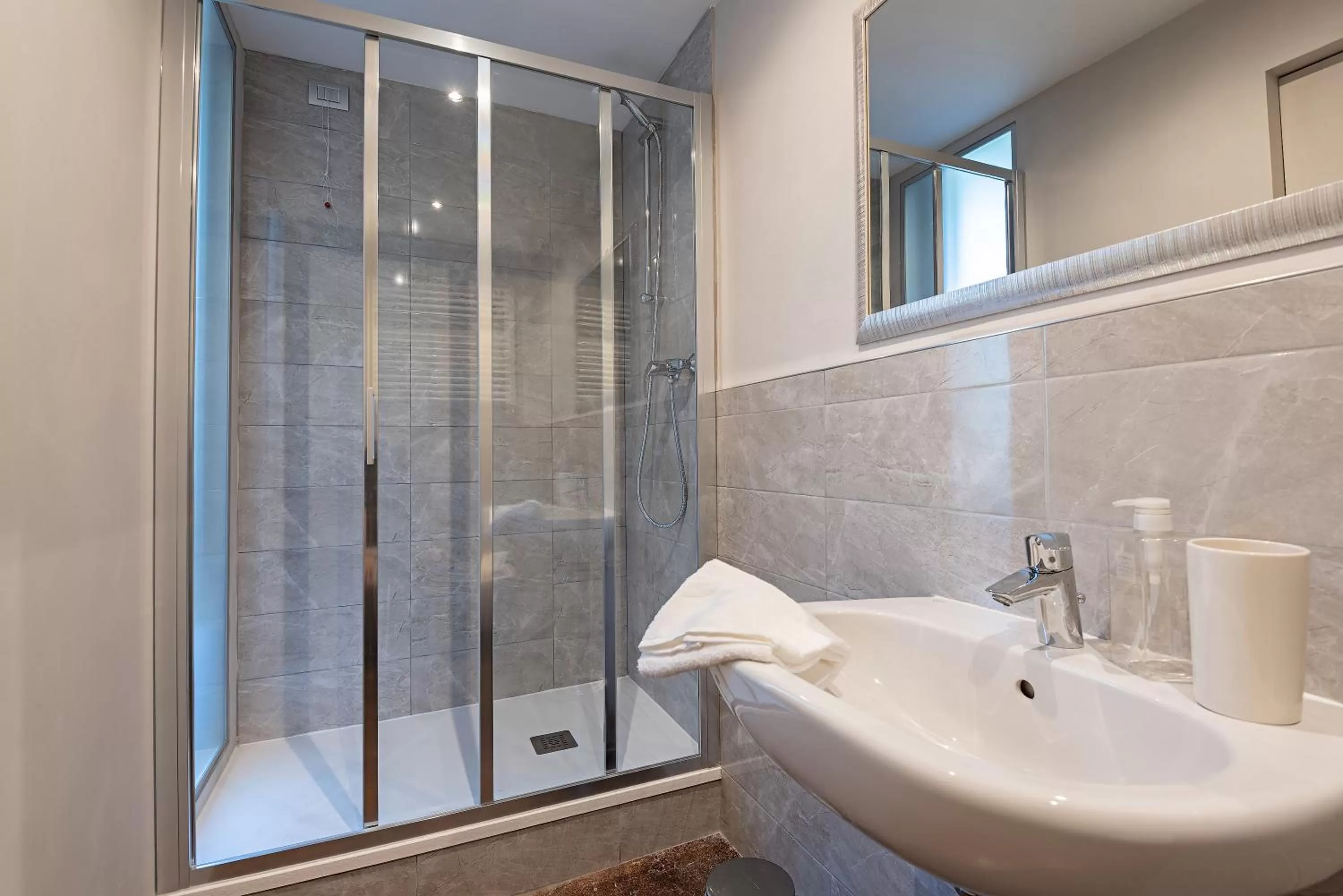 Bathroom in B&B Villa Rosalinda