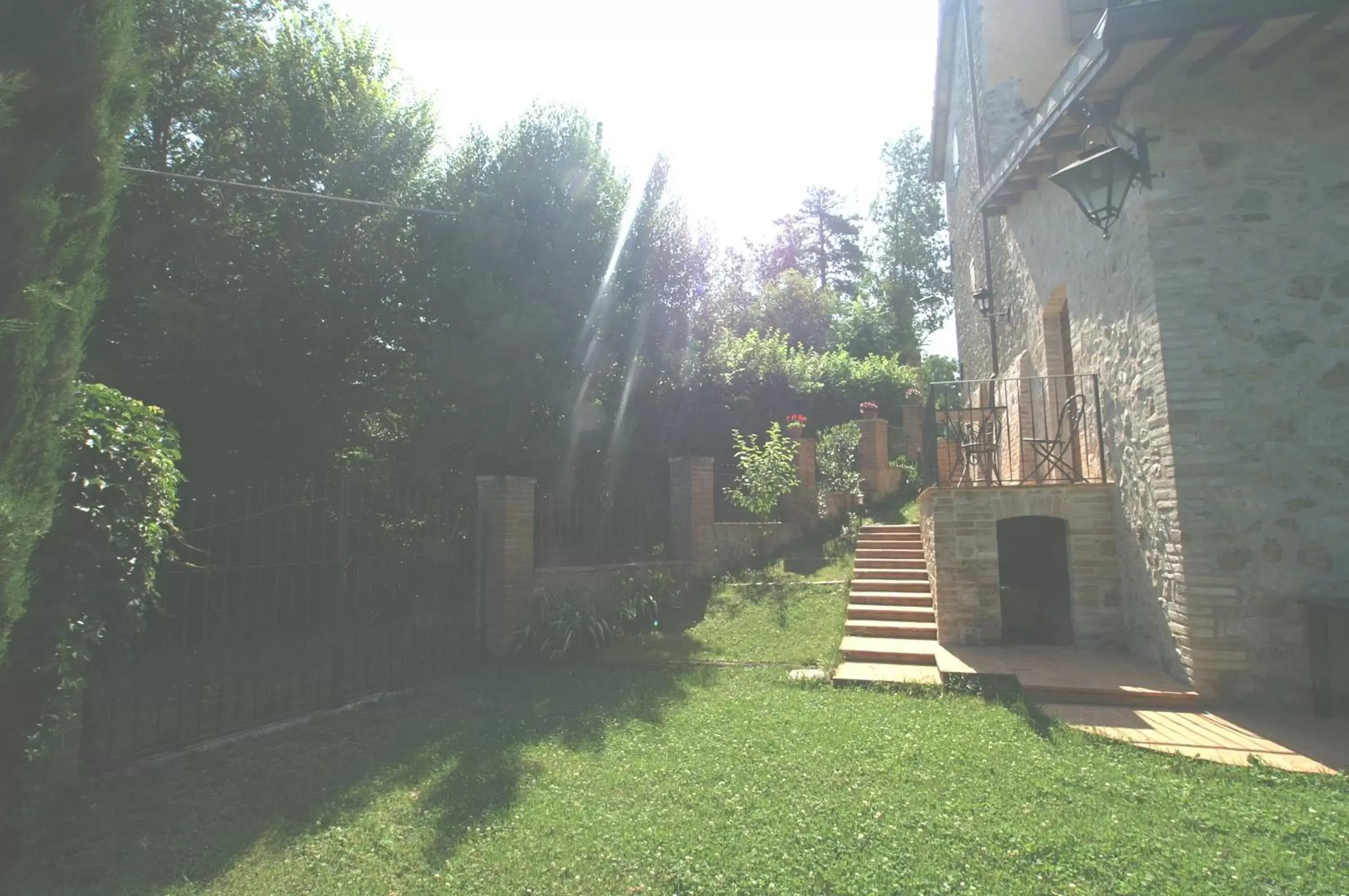 Facade/entrance, Garden in Casale del Monsignore