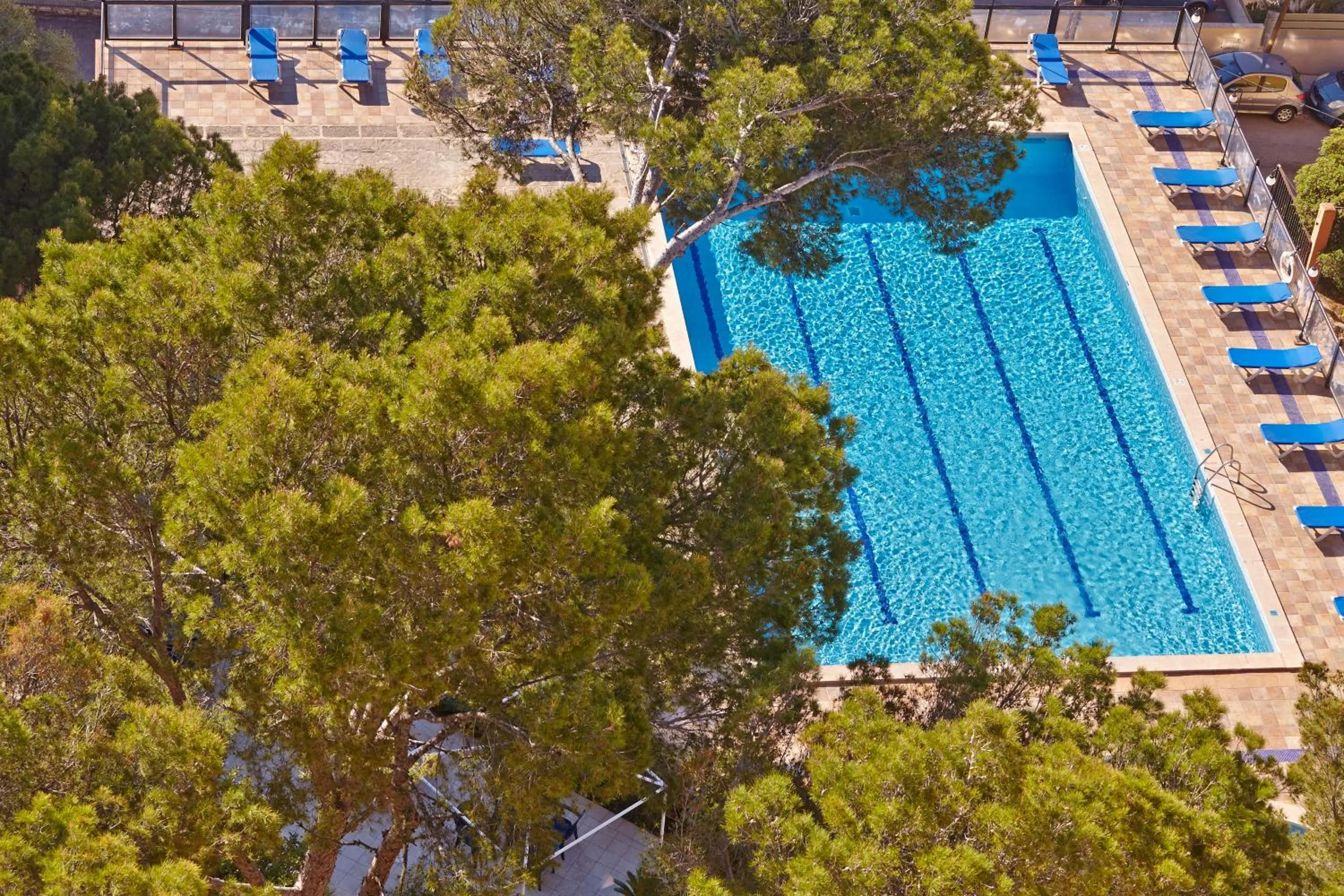 Swimming pool in MLL Blue Bay