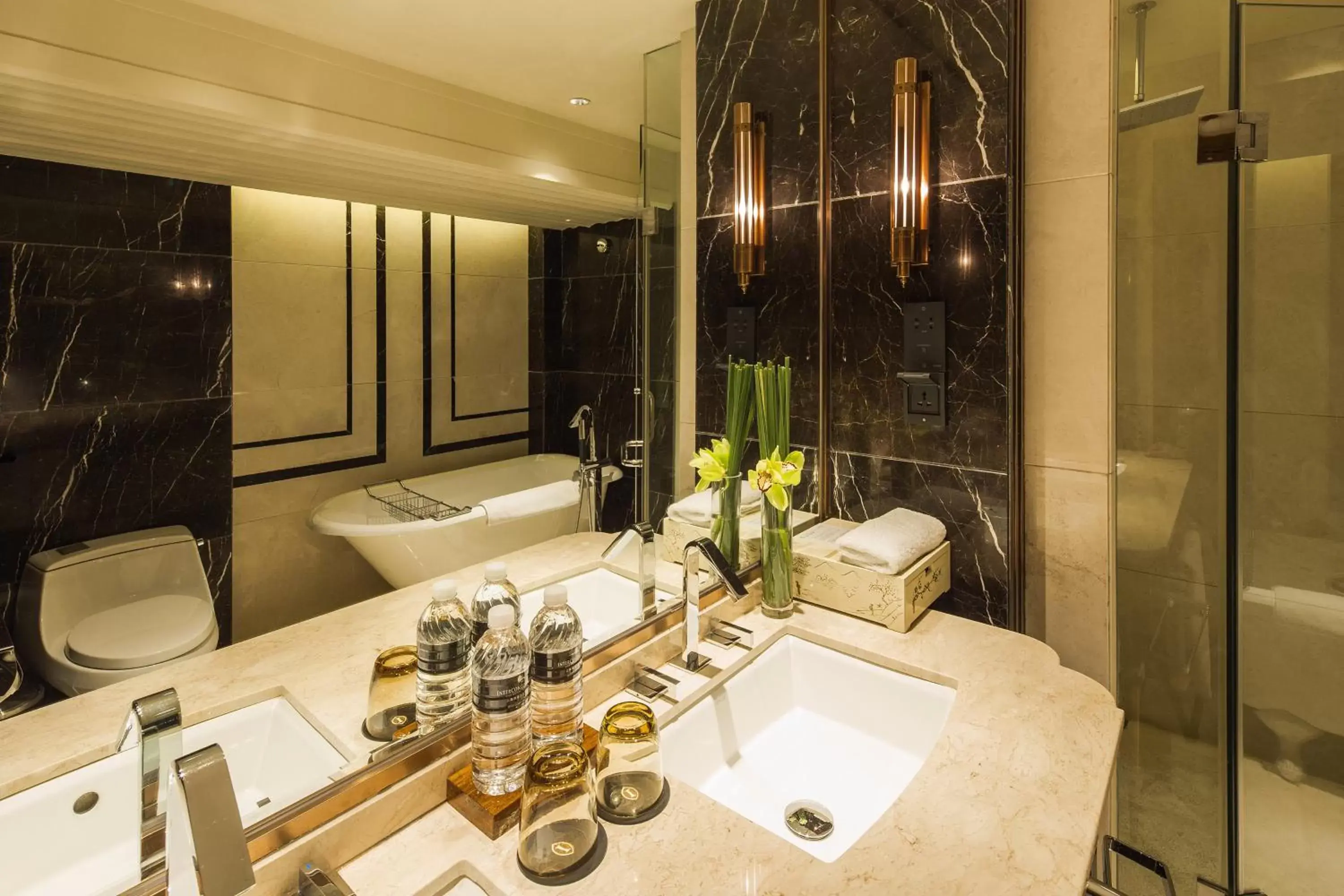 Photo of the whole room, Bathroom in InterContinental Shanghai Ruijin, an IHG Hotel