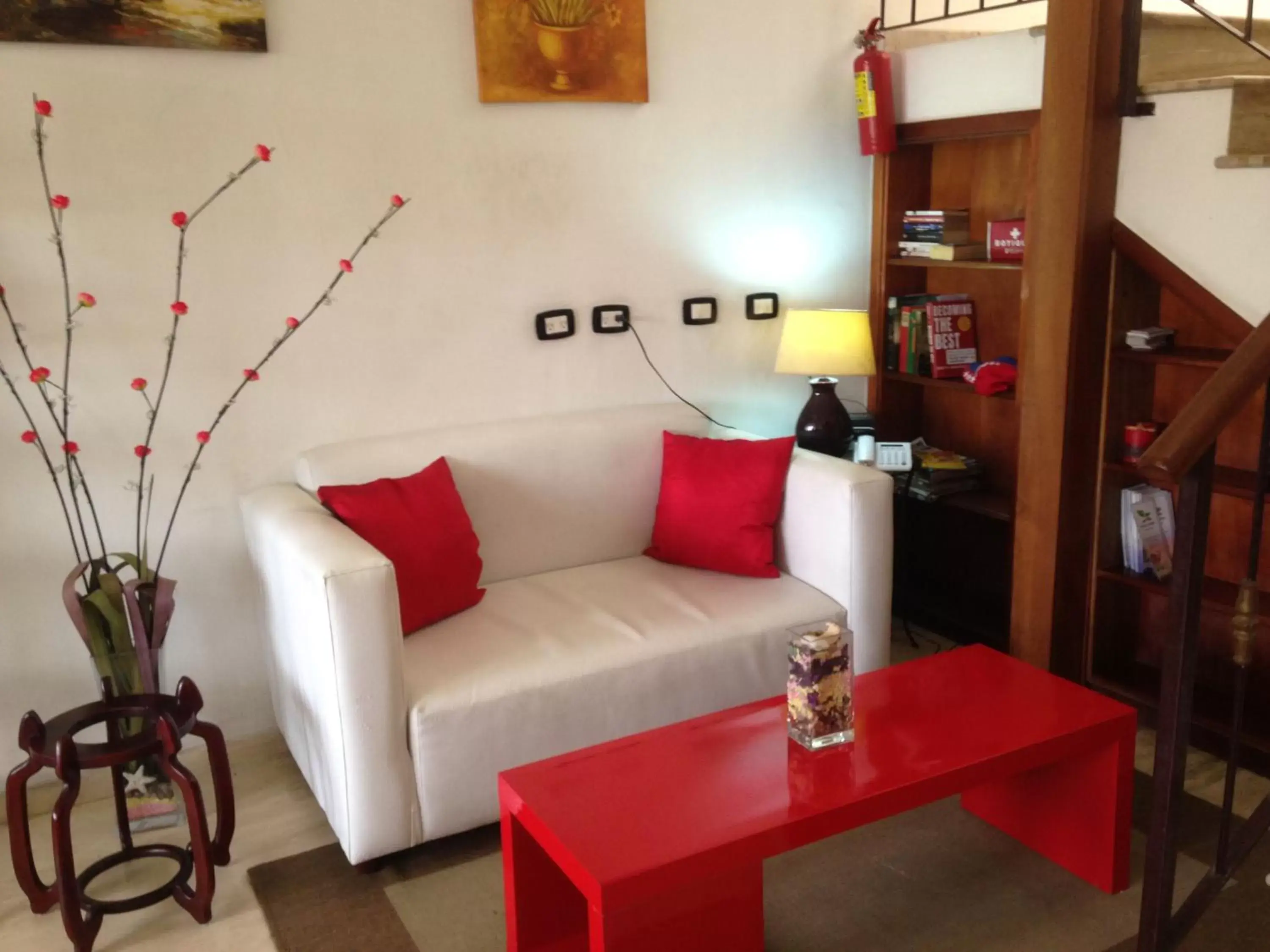 Living room, Seating Area in Hotel Villa Capri