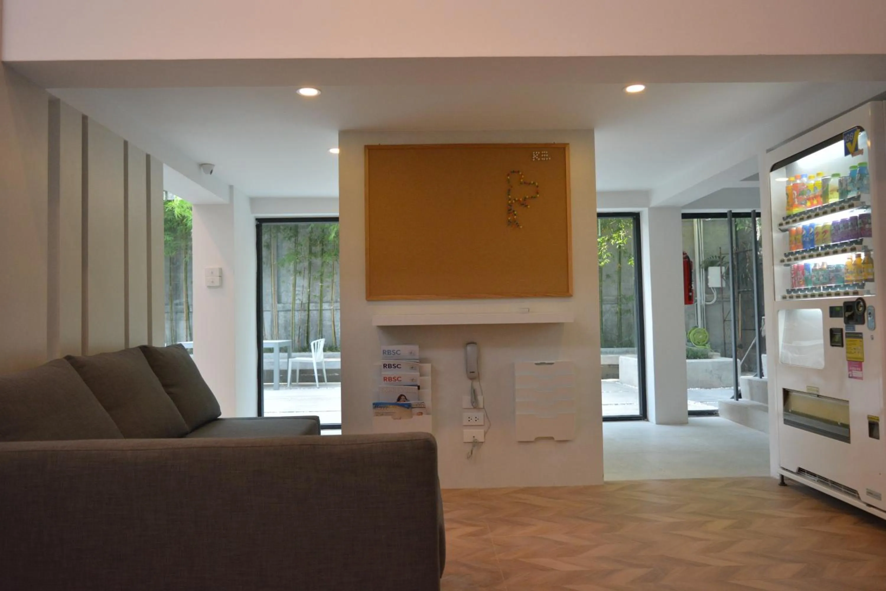 Seating area in Rezt Bangkok