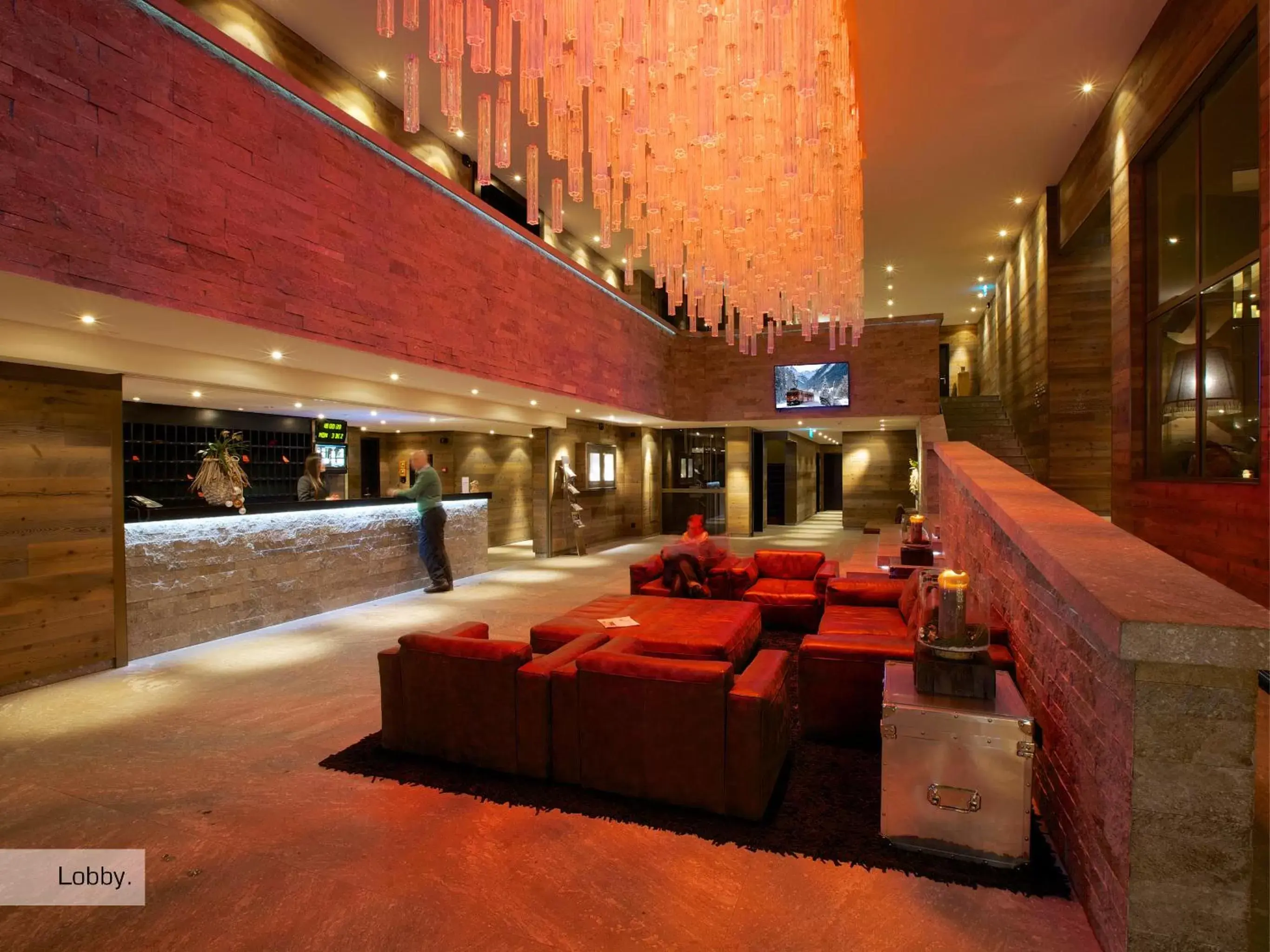 Lobby or reception, Lobby/Reception in Grischa - Das Hotel Davos